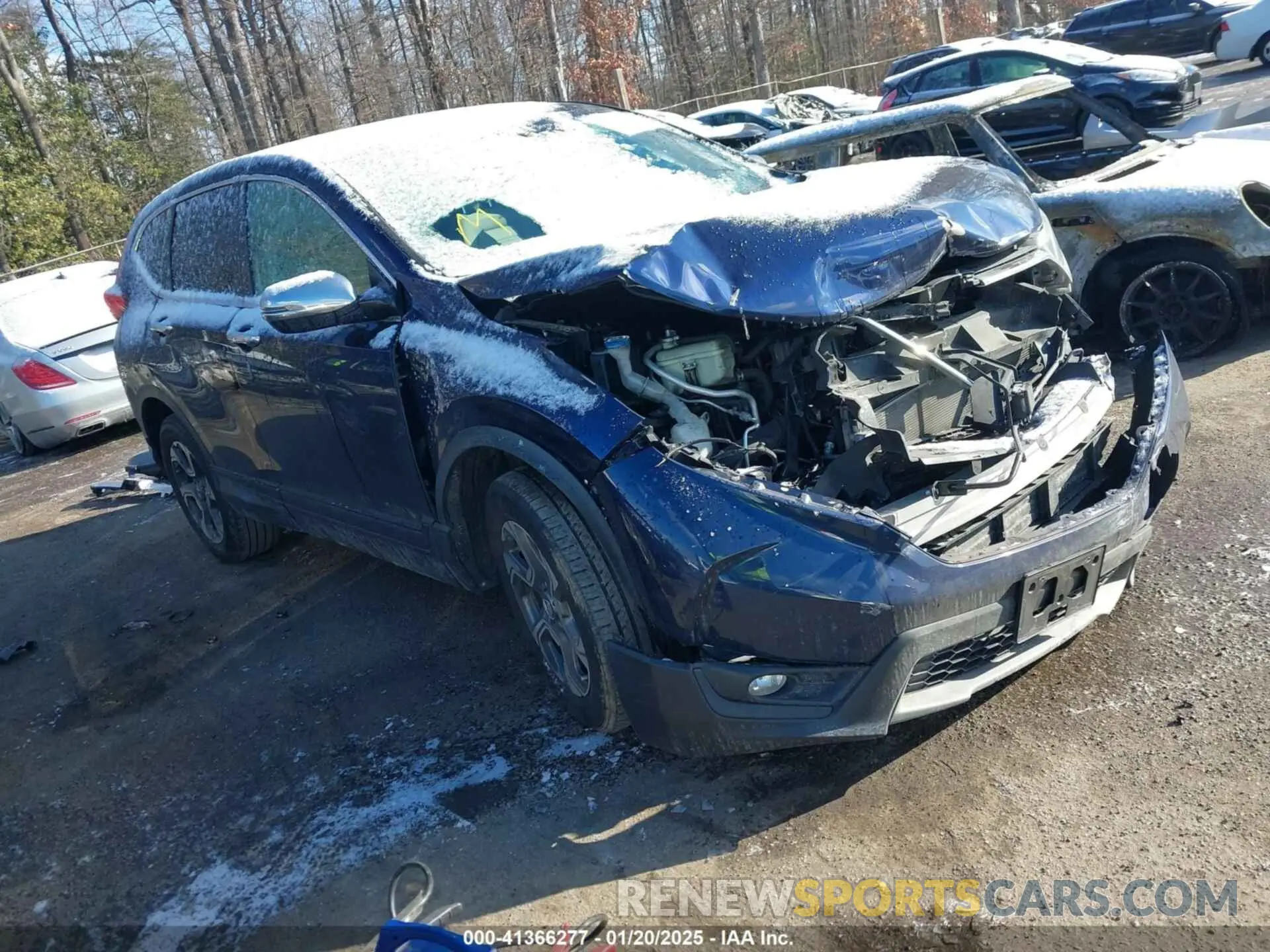1 fotografías del automóvil dañado 2HKRW2H54KH630921 HONDA CR-V 2019