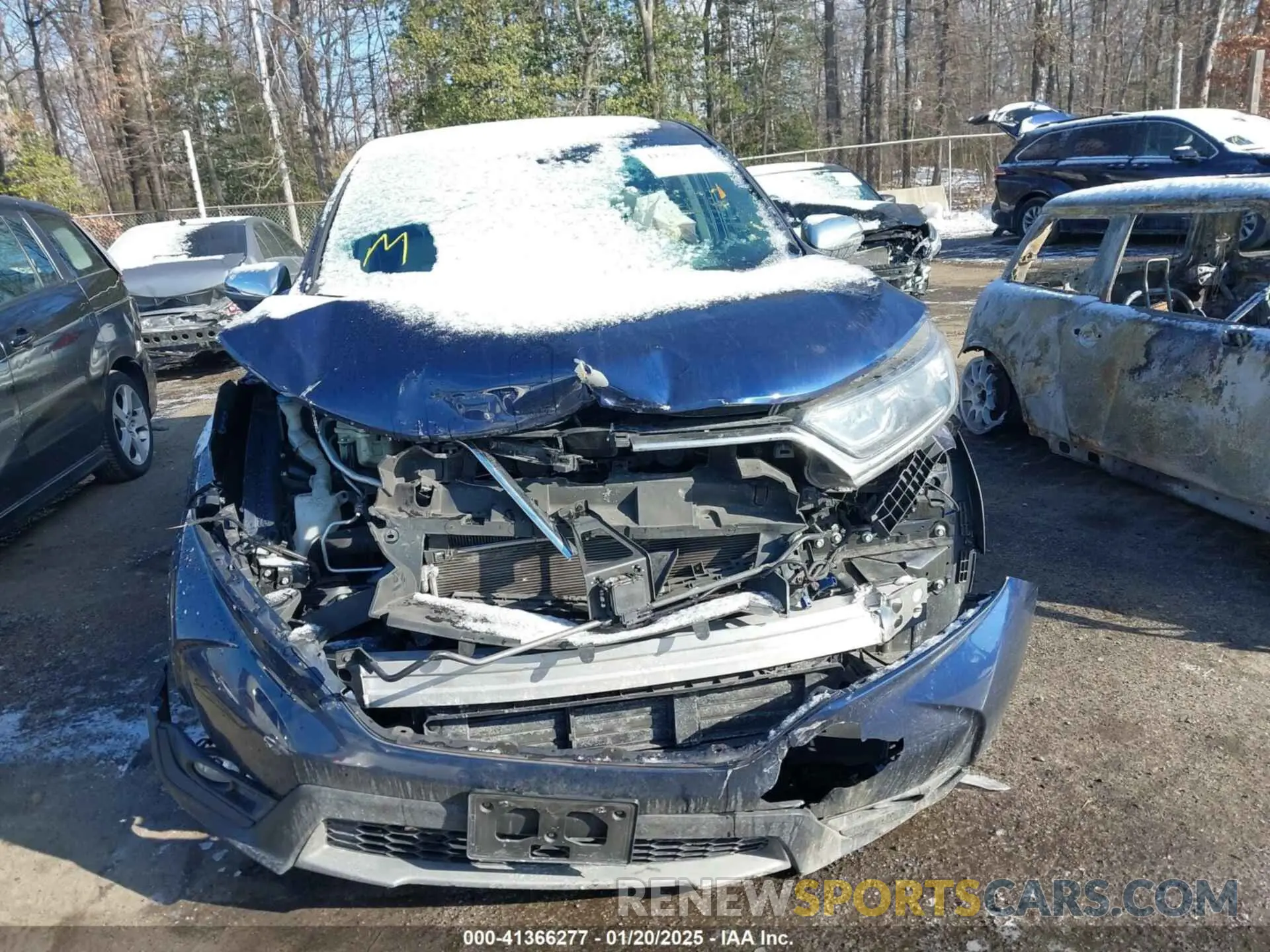 13 fotografías del automóvil dañado 2HKRW2H54KH630921 HONDA CR-V 2019