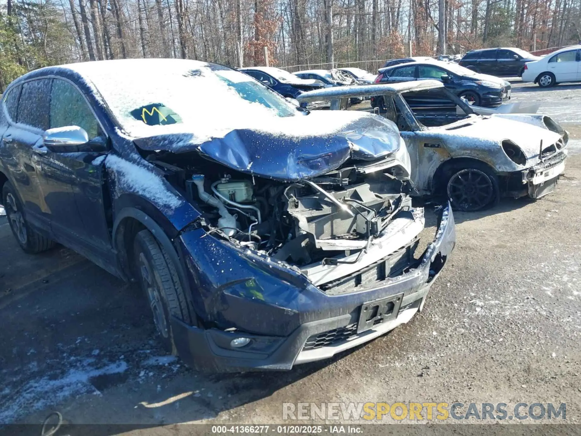 6 fotografías del automóvil dañado 2HKRW2H54KH630921 HONDA CR-V 2019