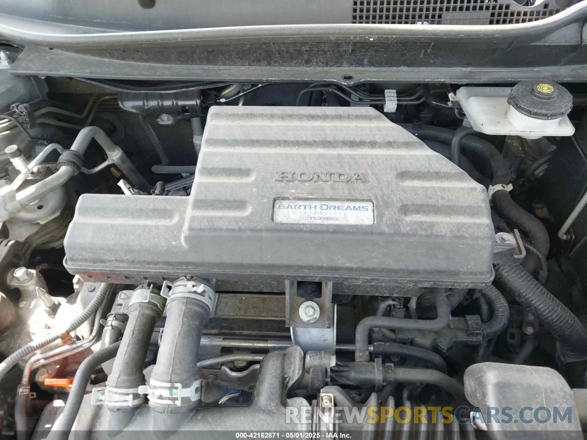10 fotografías del automóvil dañado 2HKRW2H58KH641727 HONDA CR-V 2019