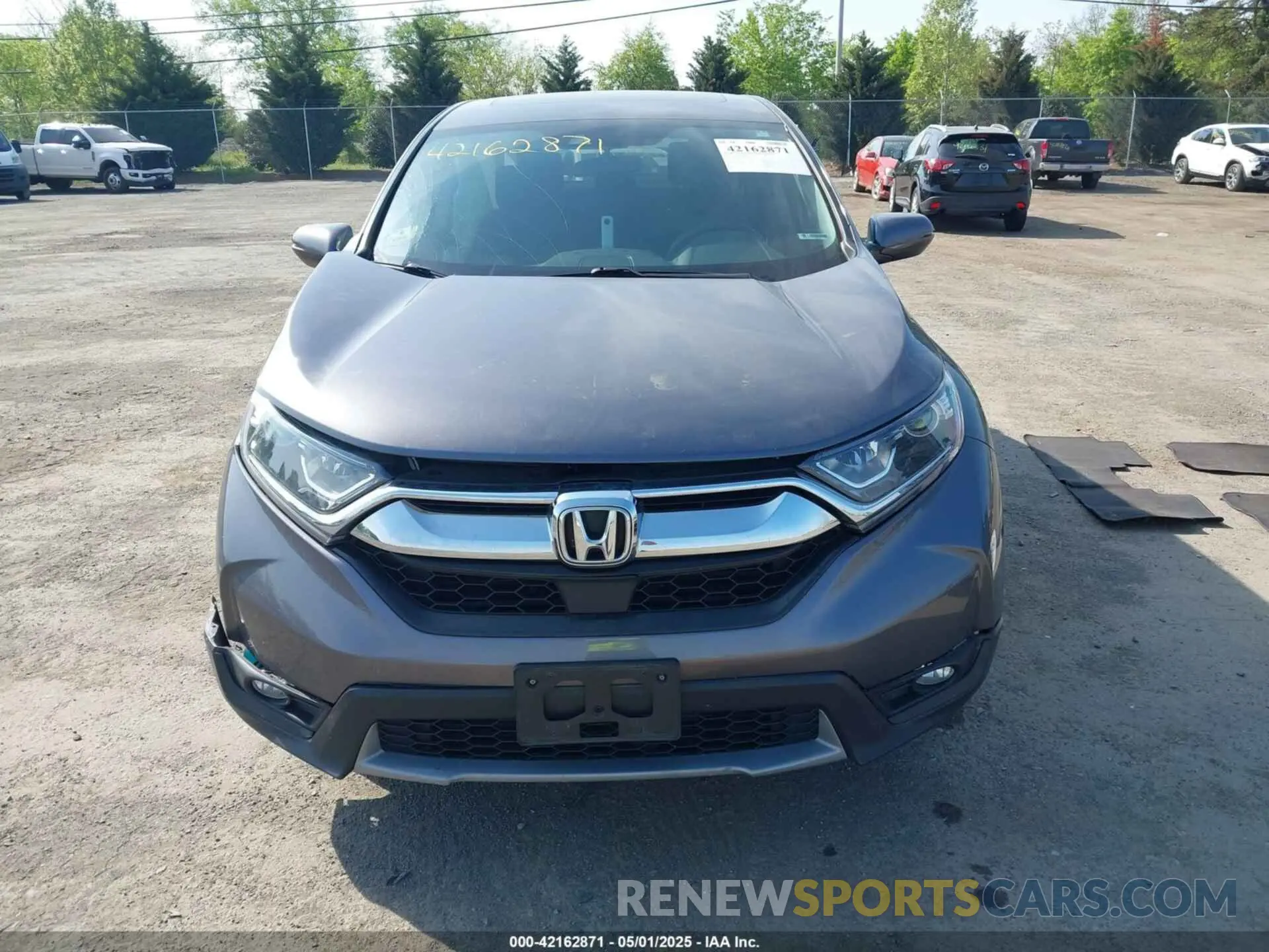 12 fotografías del automóvil dañado 2HKRW2H58KH641727 HONDA CR-V 2019