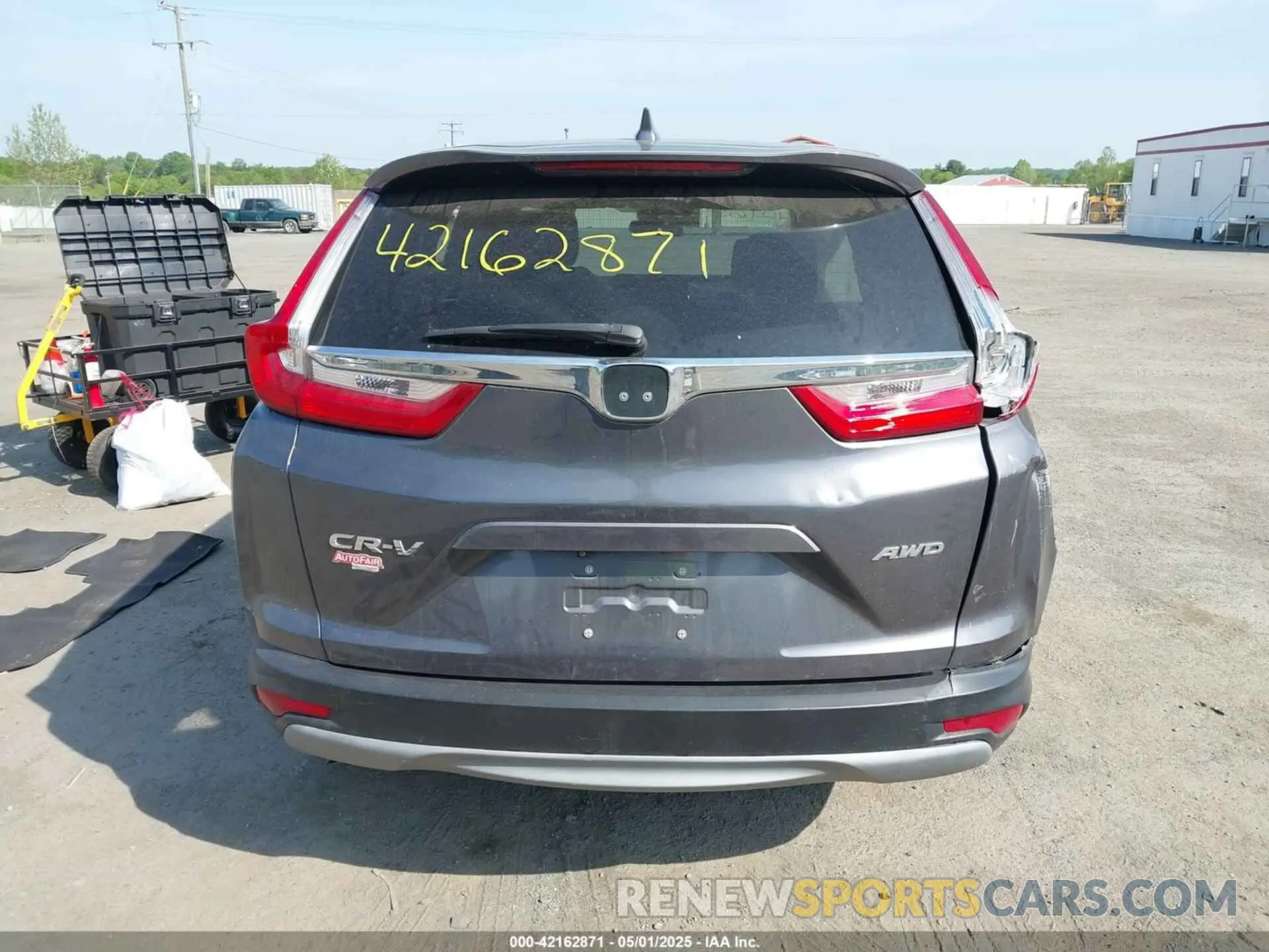 16 fotografías del automóvil dañado 2HKRW2H58KH641727 HONDA CR-V 2019