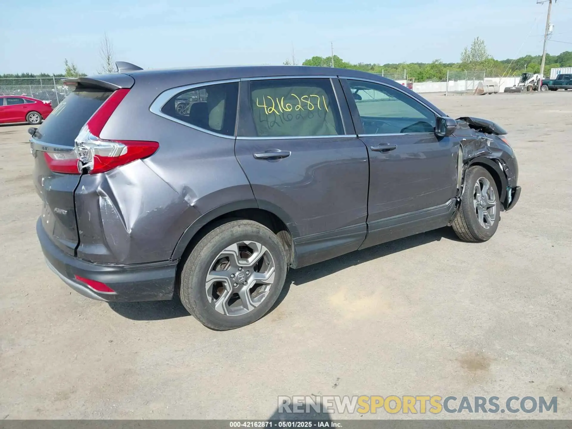4 fotografías del automóvil dañado 2HKRW2H58KH641727 HONDA CR-V 2019