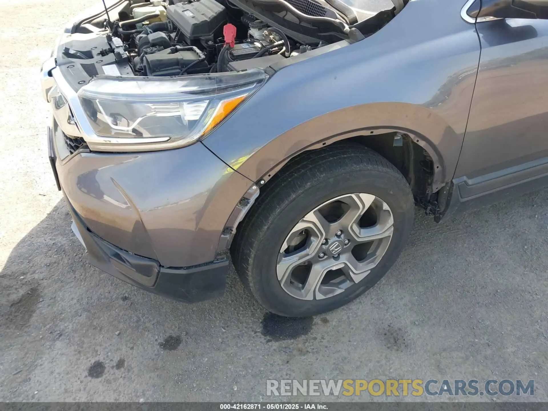 6 fotografías del automóvil dañado 2HKRW2H58KH641727 HONDA CR-V 2019