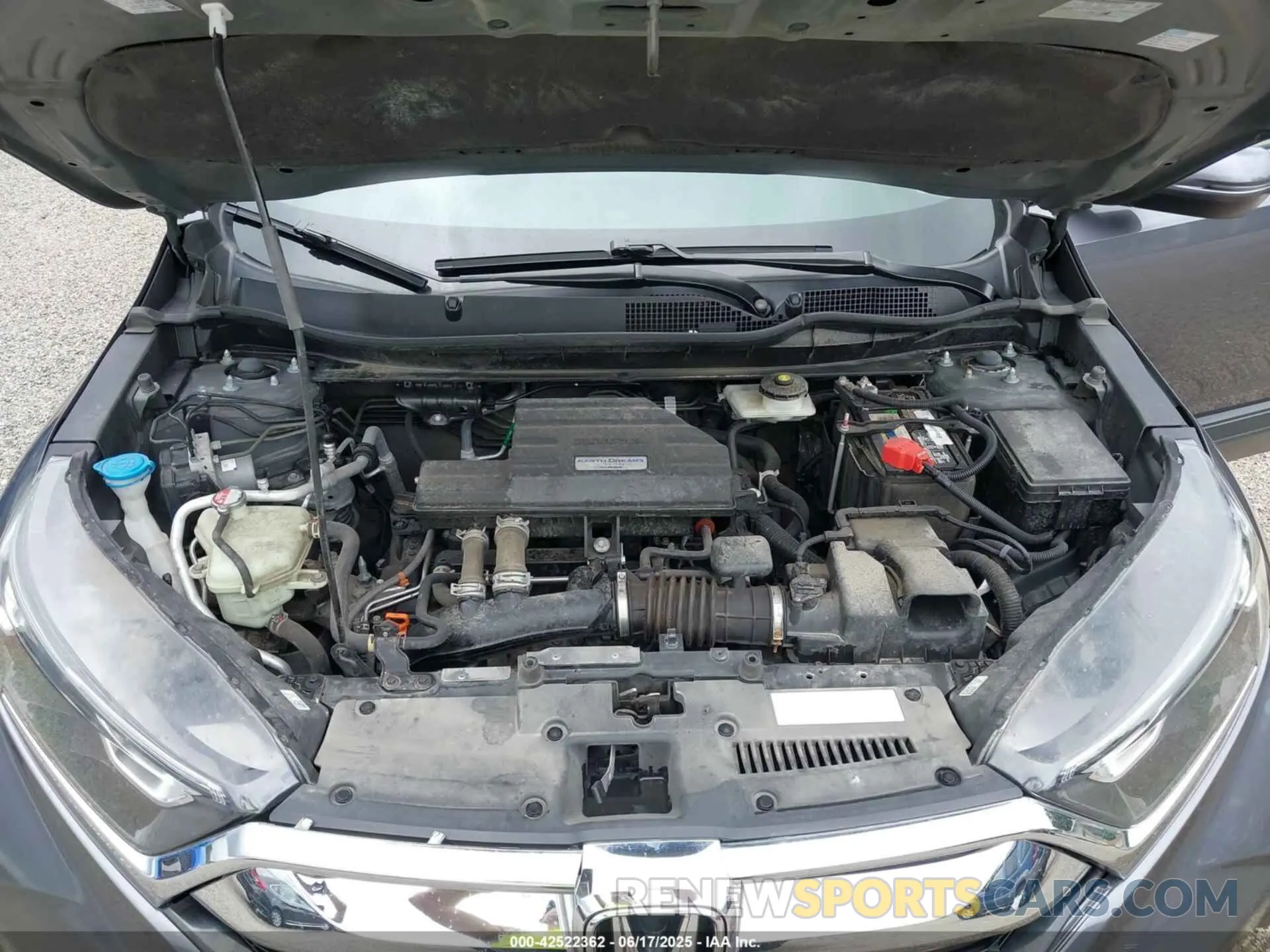 10 fotografías del automóvil dañado 2HKRW2H59KH650548 HONDA CR-V 2019