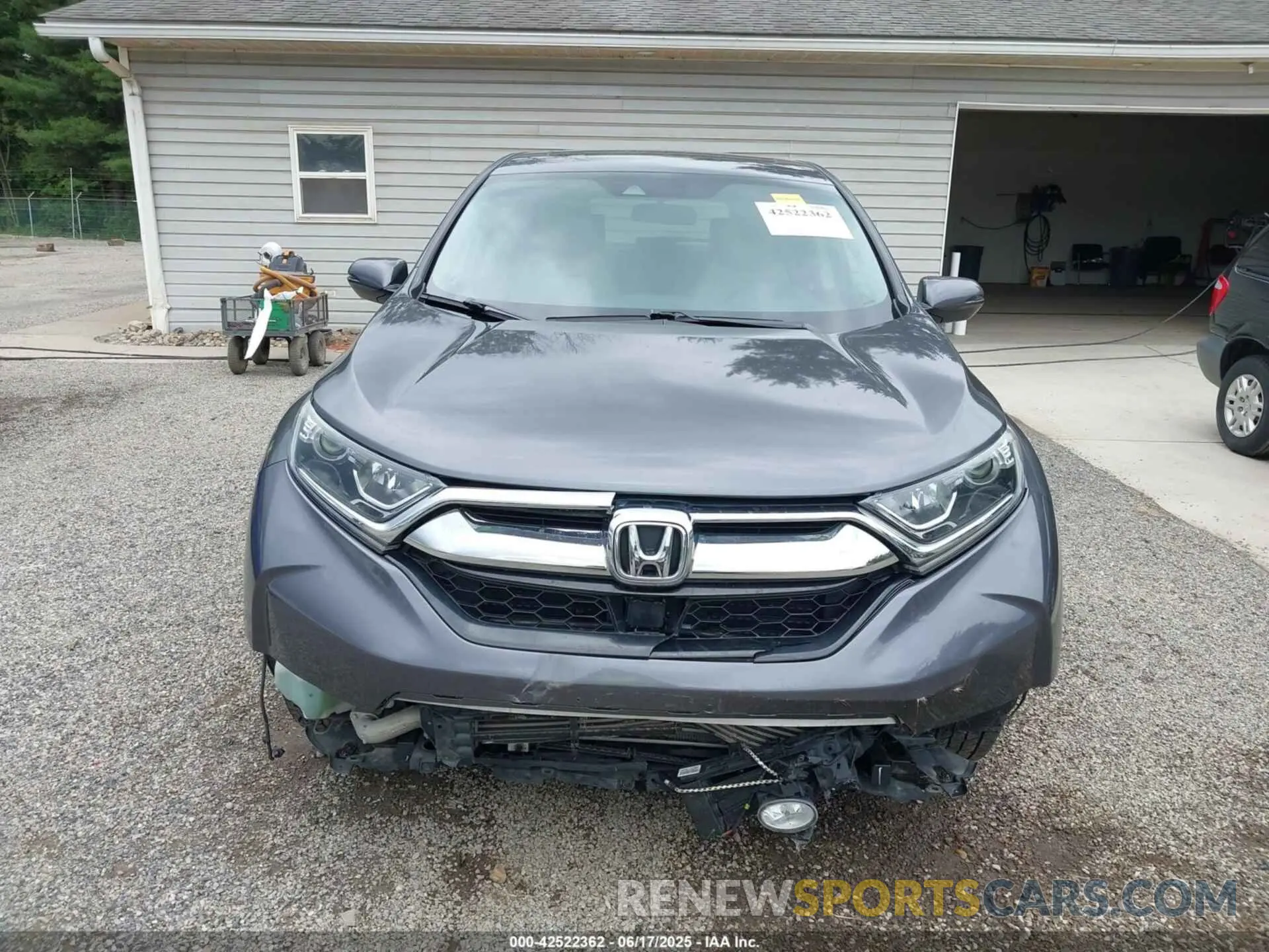 12 fotografías del automóvil dañado 2HKRW2H59KH650548 HONDA CR-V 2019
