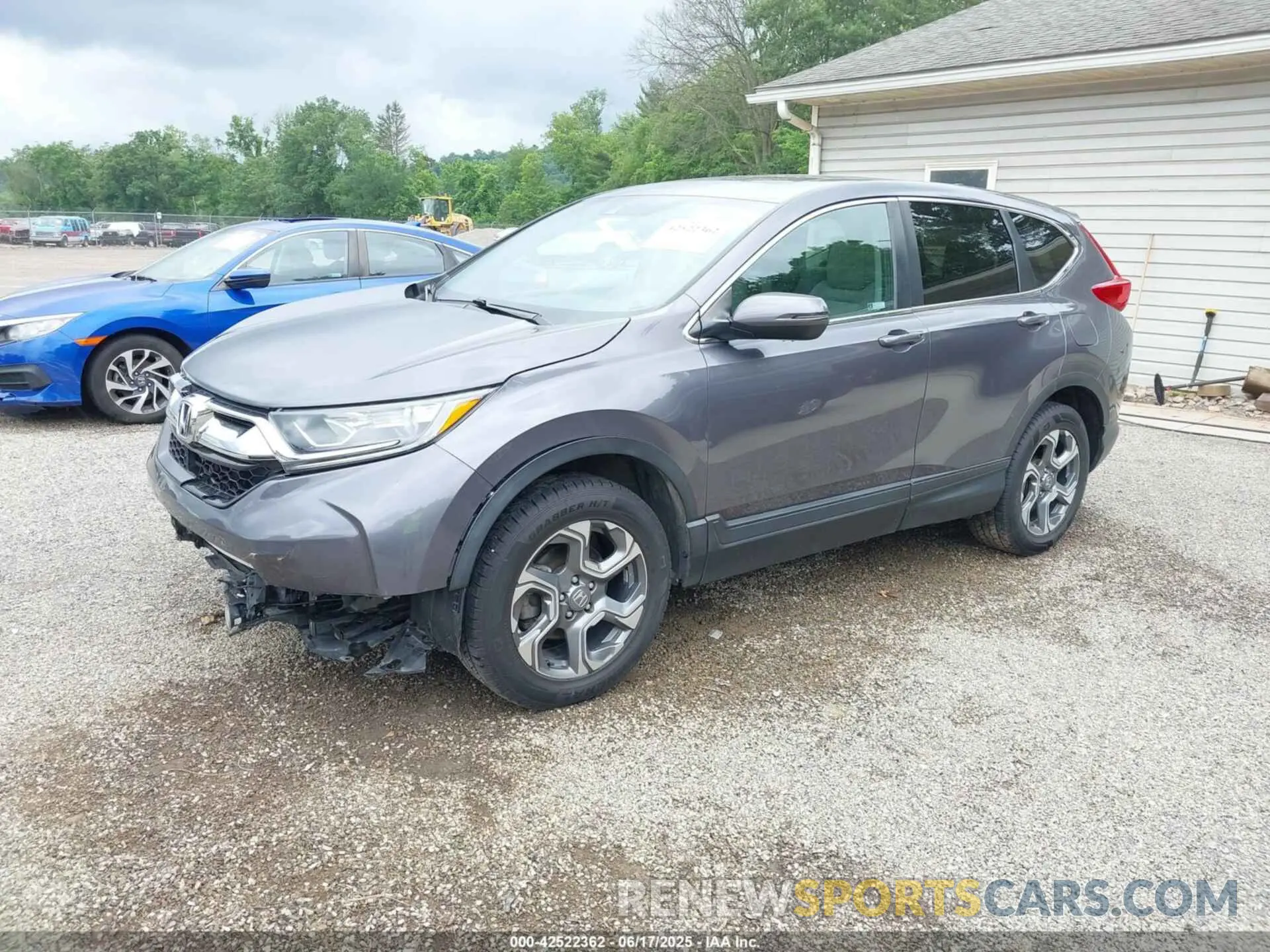 2 fotografías del automóvil dañado 2HKRW2H59KH650548 HONDA CR-V 2019