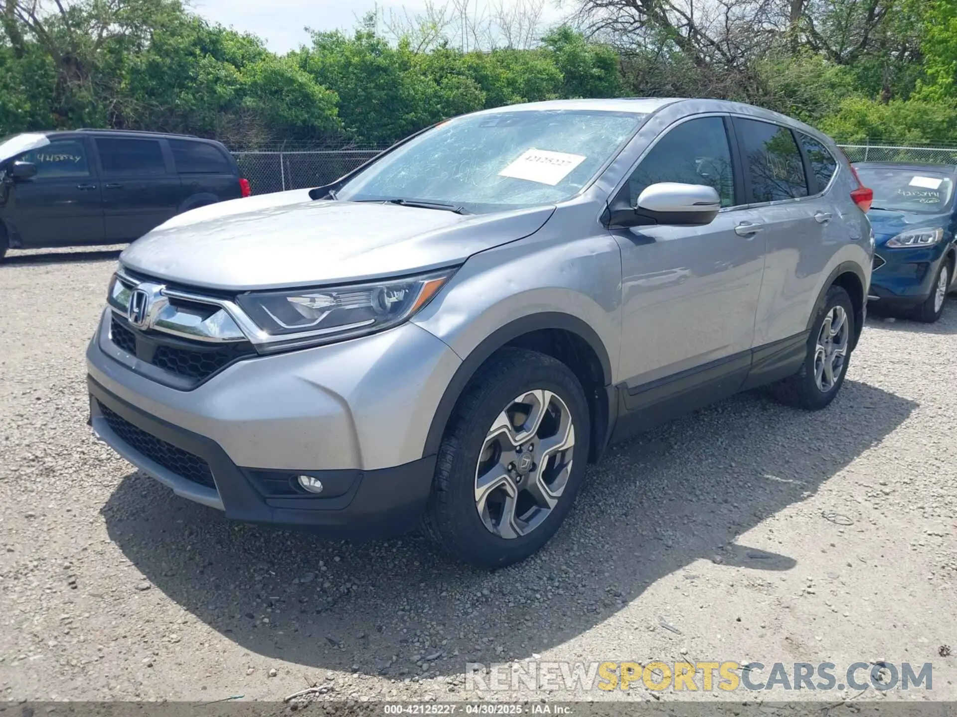 2 fotografías del automóvil dañado 2HKRW2H59KH665390 HONDA CR-V 2019