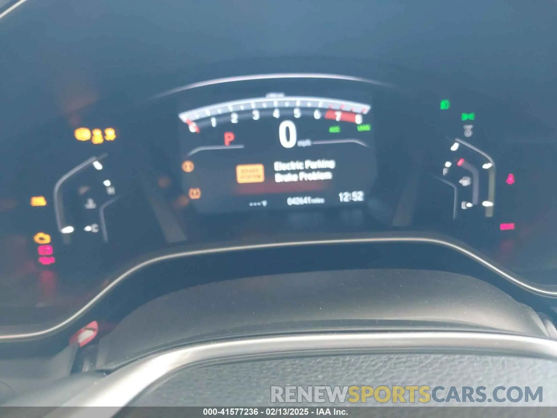 7 fotografías del automóvil dañado 2HKRW2H80KH629517 HONDA CR-V 2019