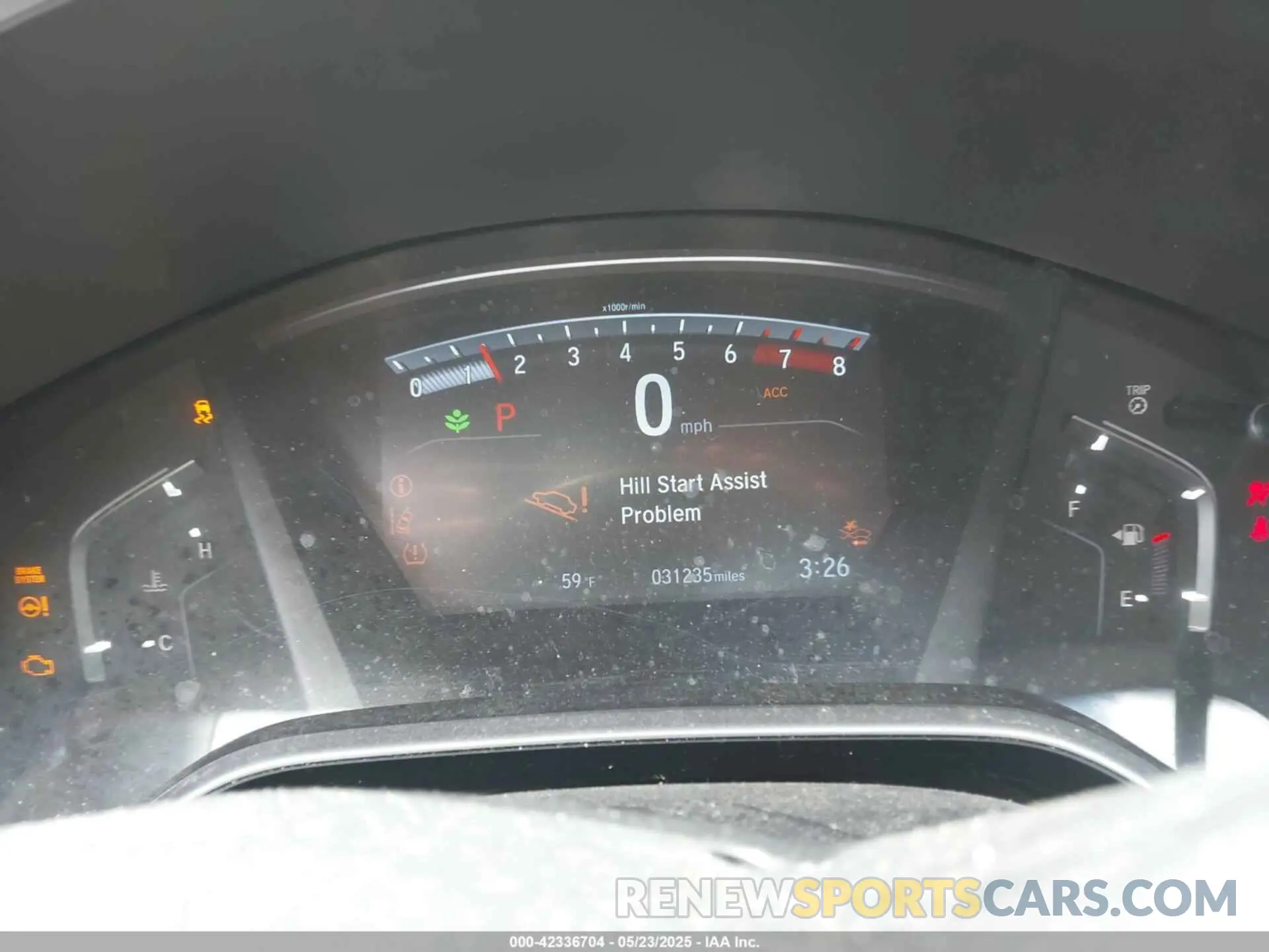 7 fotografías del automóvil dañado 2HKRW2H82KH660560 HONDA CR-V 2019