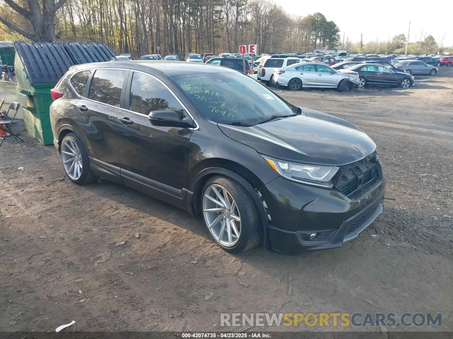 1 fotografías del automóvil dañado 2HKRW2H83KH639877 HONDA CR-V 2019