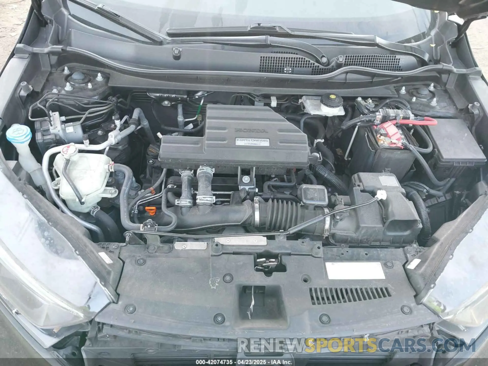 10 fotografías del automóvil dañado 2HKRW2H83KH639877 HONDA CR-V 2019