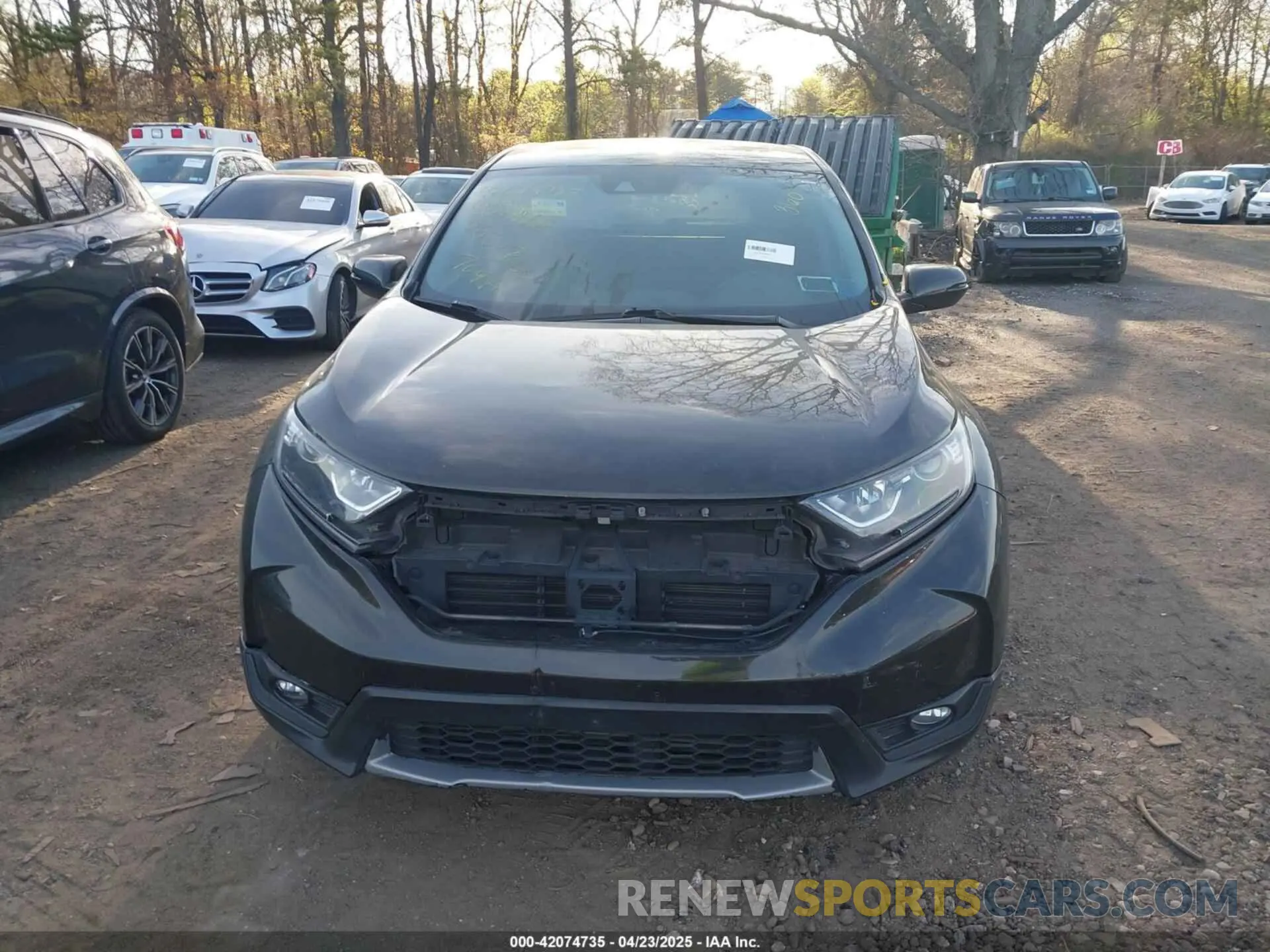 12 fotografías del automóvil dañado 2HKRW2H83KH639877 HONDA CR-V 2019