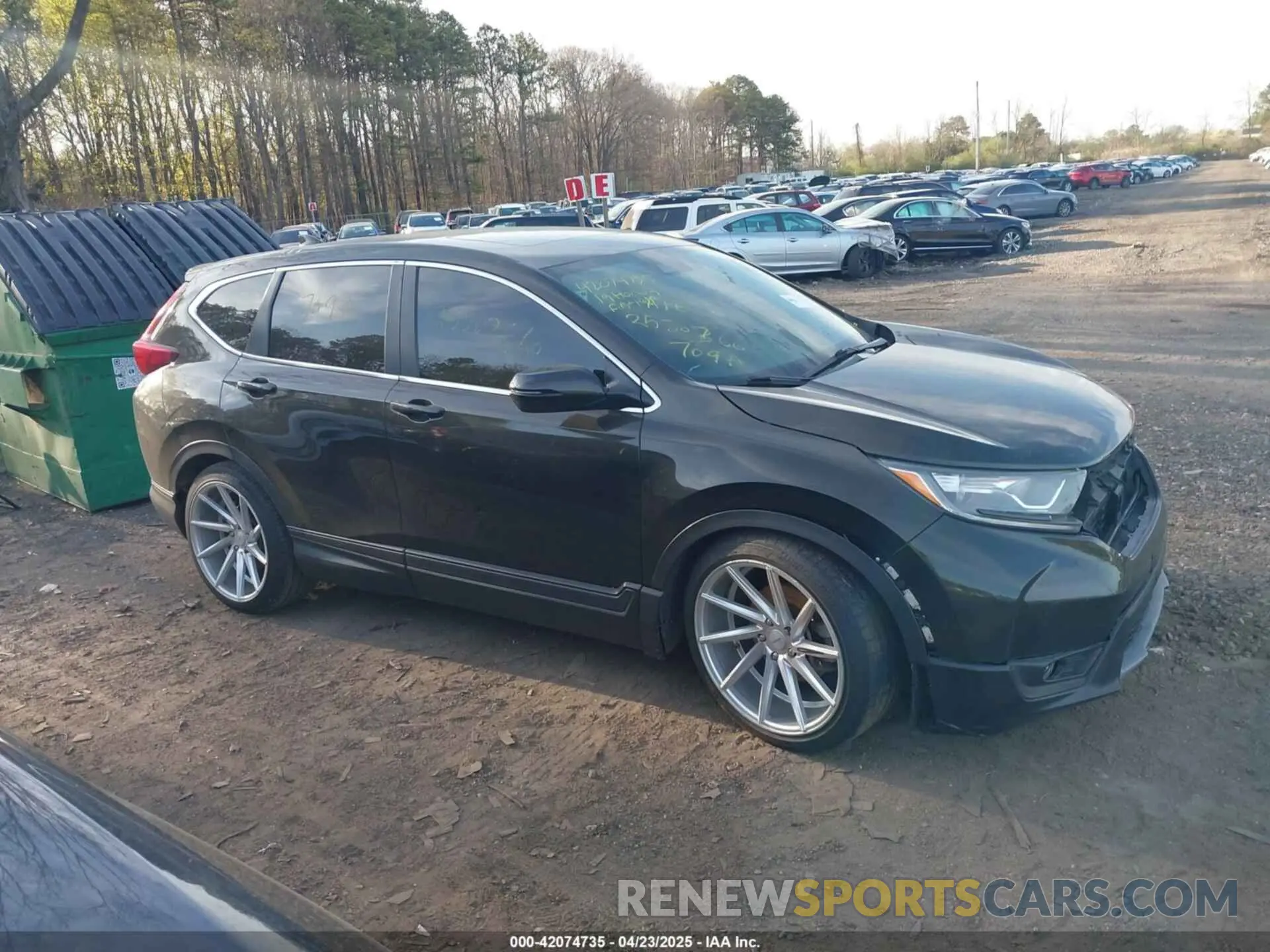 13 fotografías del automóvil dañado 2HKRW2H83KH639877 HONDA CR-V 2019