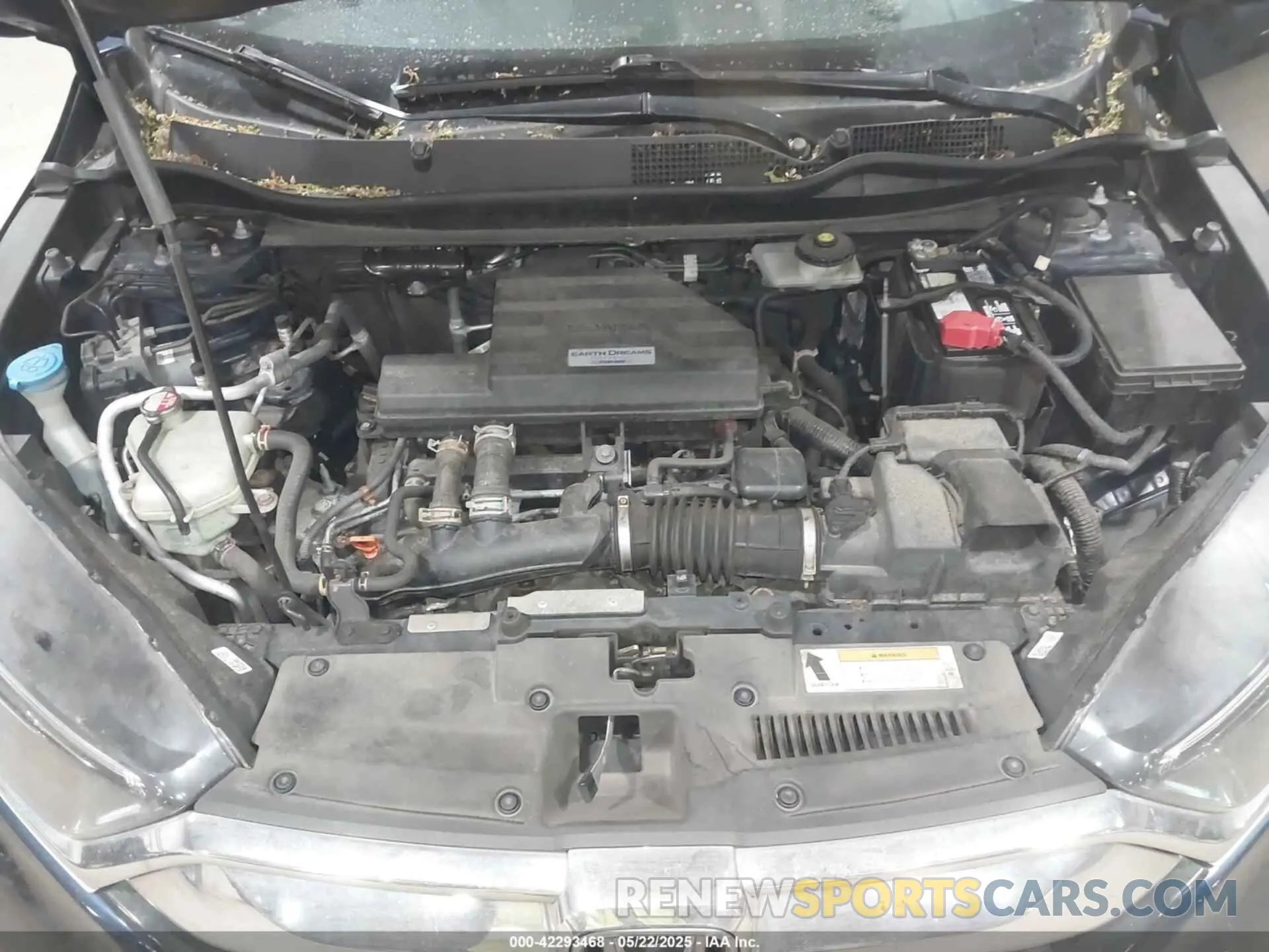 10 fotografías del automóvil dañado 2HKRW2H88KH620385 HONDA CR-V 2019