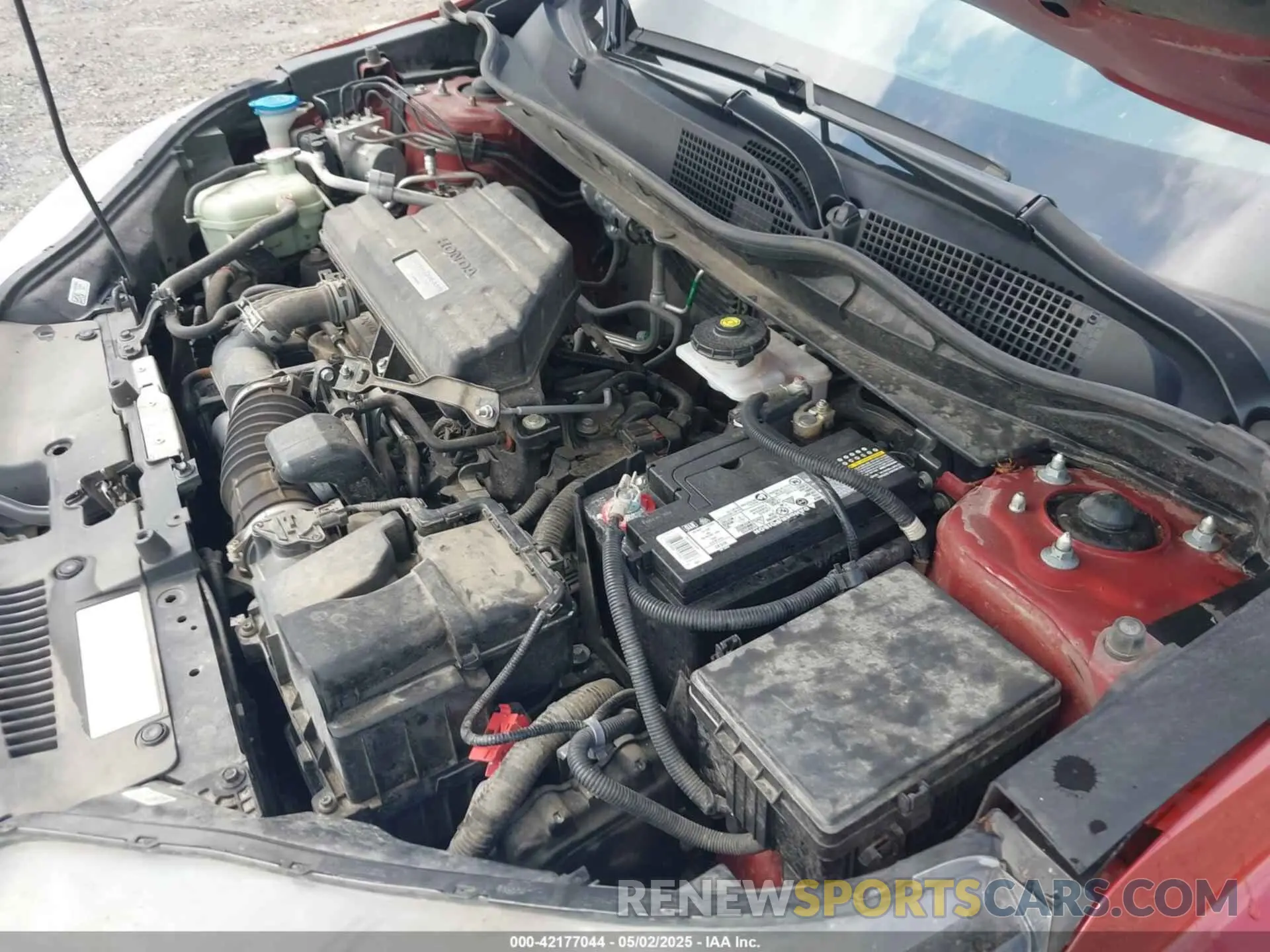 10 fotografías del automóvil dañado 2HKRW2H92KH626997 HONDA CR-V 2019