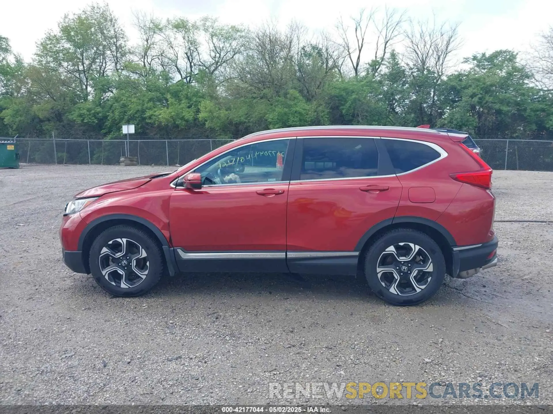 14 fotografías del automóvil dañado 2HKRW2H92KH626997 HONDA CR-V 2019