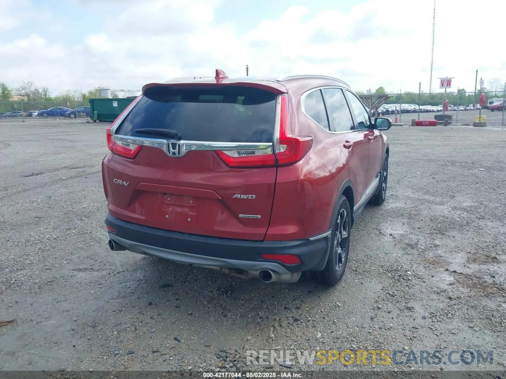 4 fotografías del automóvil dañado 2HKRW2H92KH626997 HONDA CR-V 2019