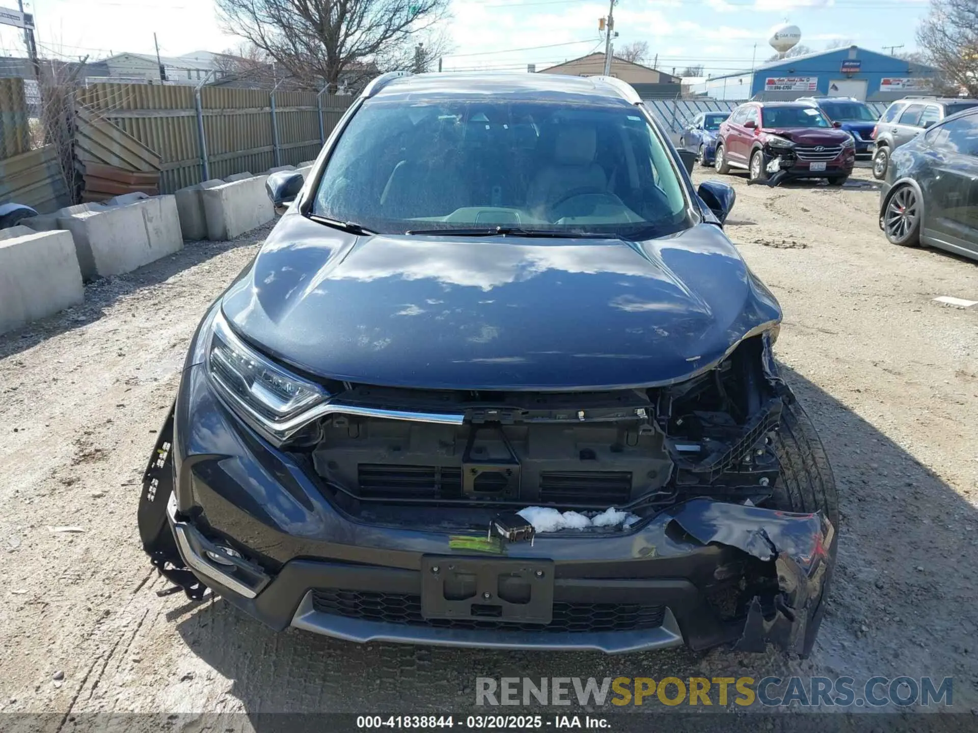 12 fotografías del automóvil dañado 2HKRW2H94KH636320 HONDA CR-V 2019