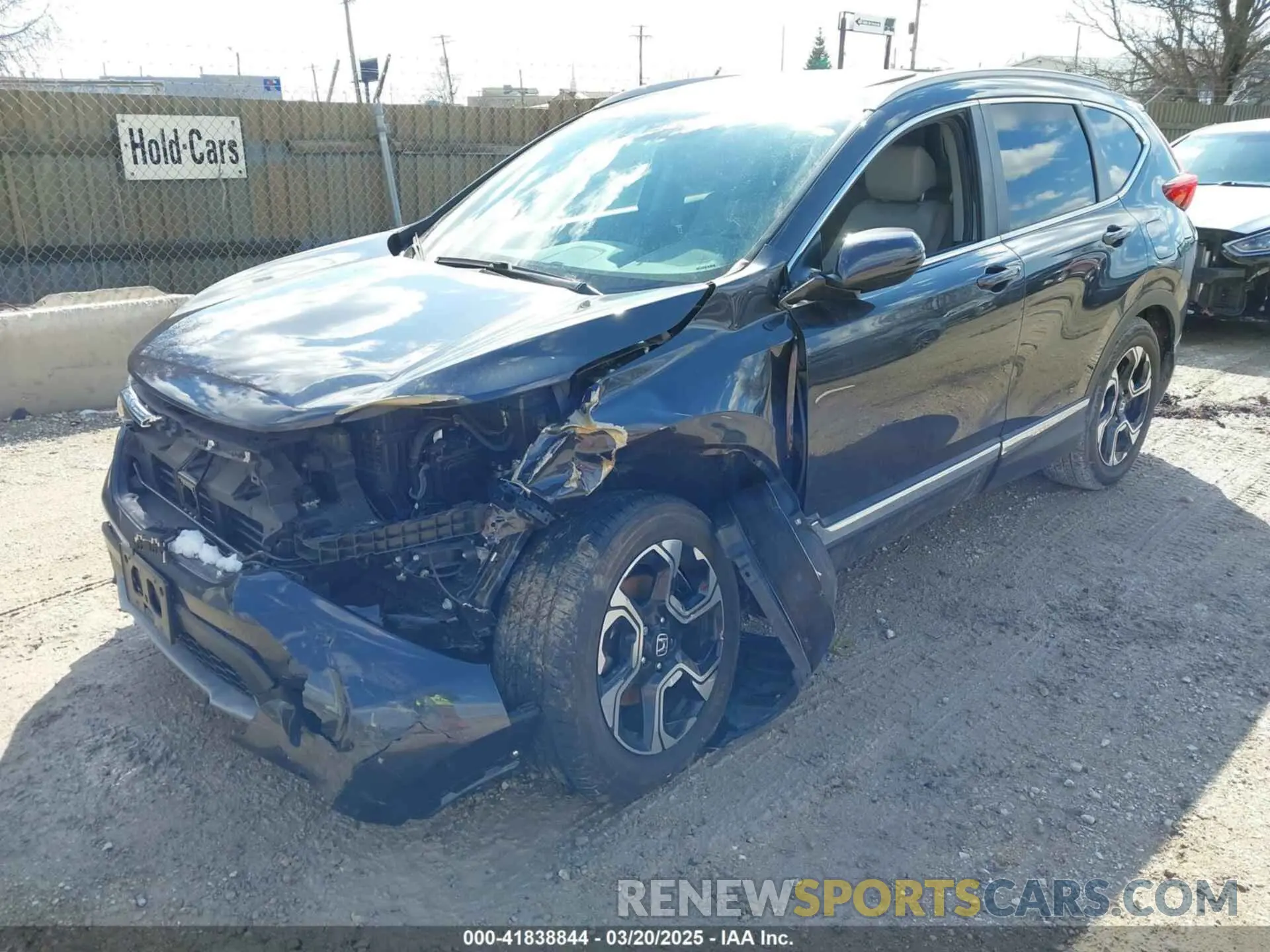 2 fotografías del automóvil dañado 2HKRW2H94KH636320 HONDA CR-V 2019