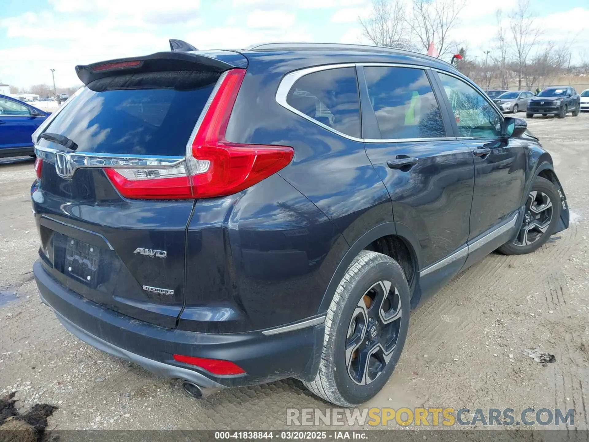 4 fotografías del automóvil dañado 2HKRW2H94KH636320 HONDA CR-V 2019
