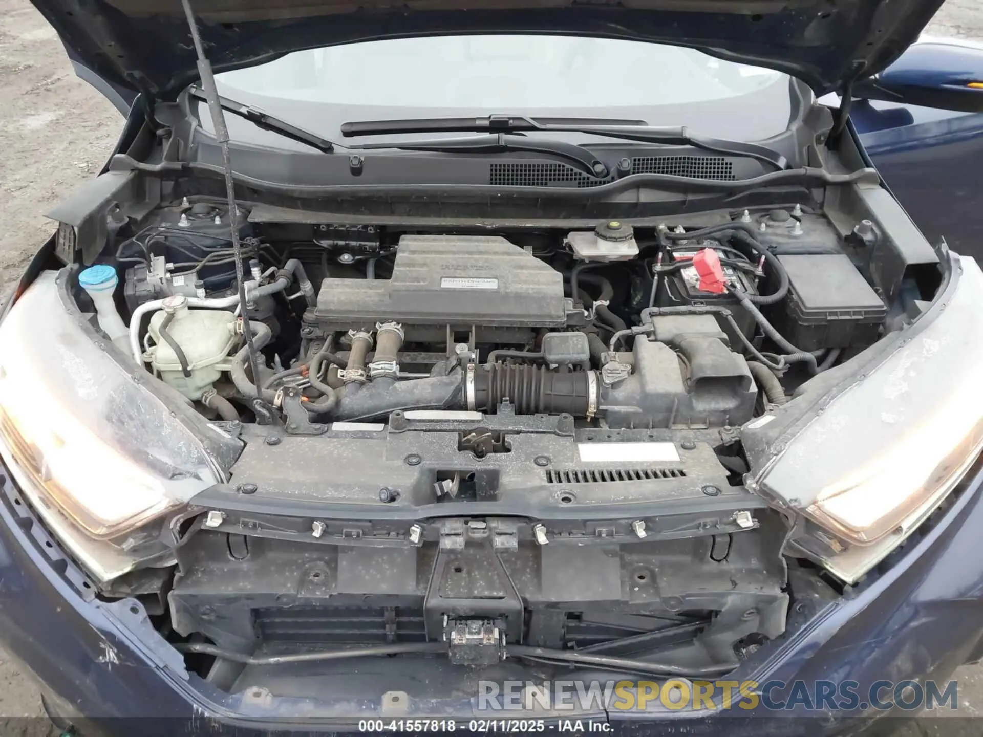 10 fotografías del automóvil dañado 2HKRW2H9XKH621515 HONDA CR-V 2019