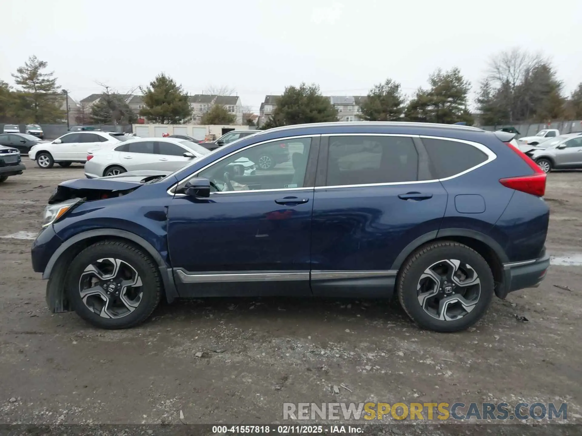 14 fotografías del automóvil dañado 2HKRW2H9XKH621515 HONDA CR-V 2019
