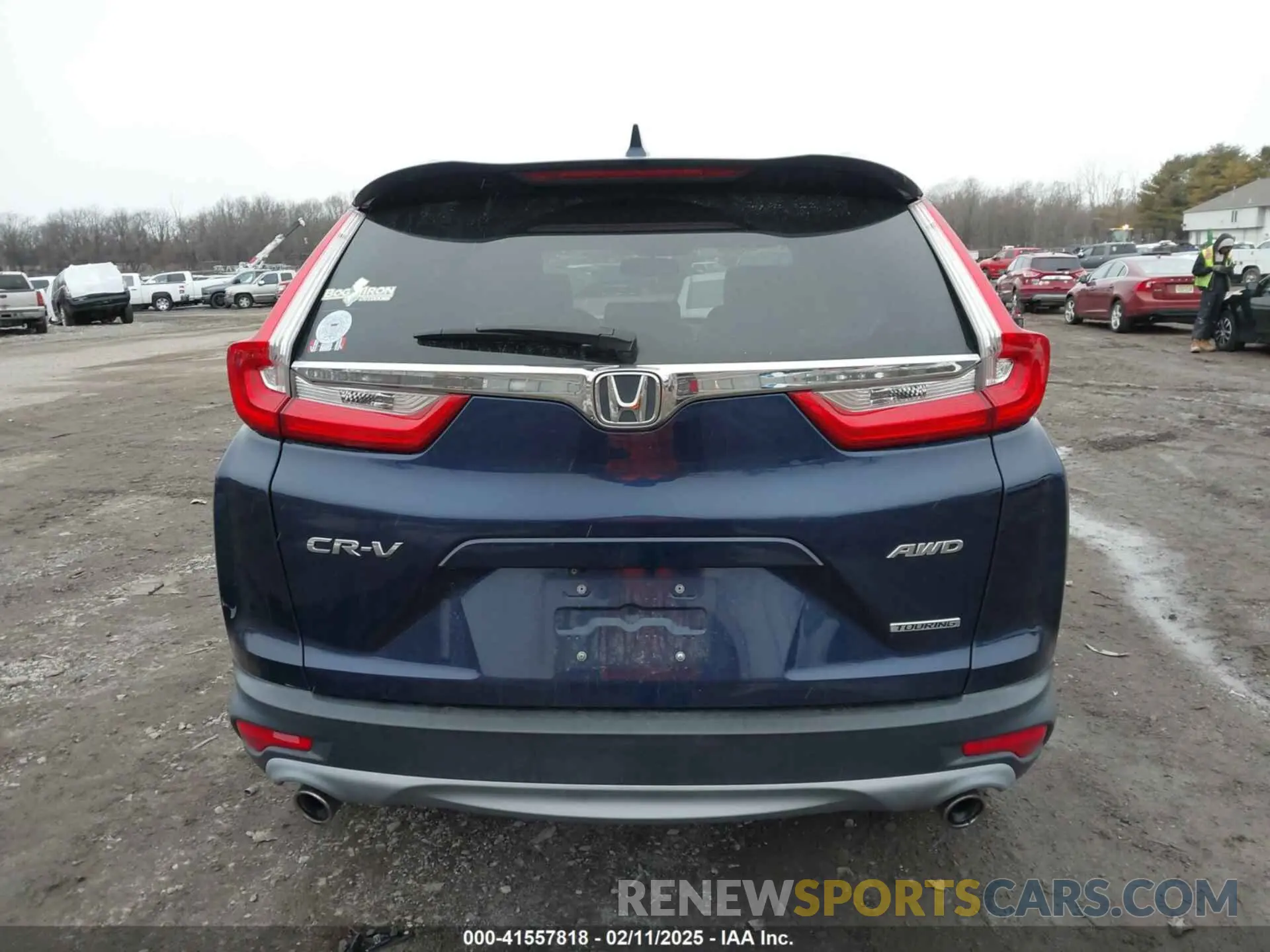 16 fotografías del automóvil dañado 2HKRW2H9XKH621515 HONDA CR-V 2019