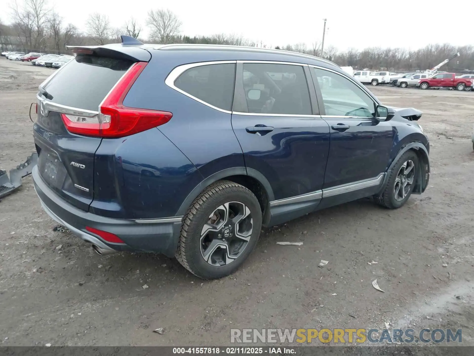 4 fotografías del automóvil dañado 2HKRW2H9XKH621515 HONDA CR-V 2019