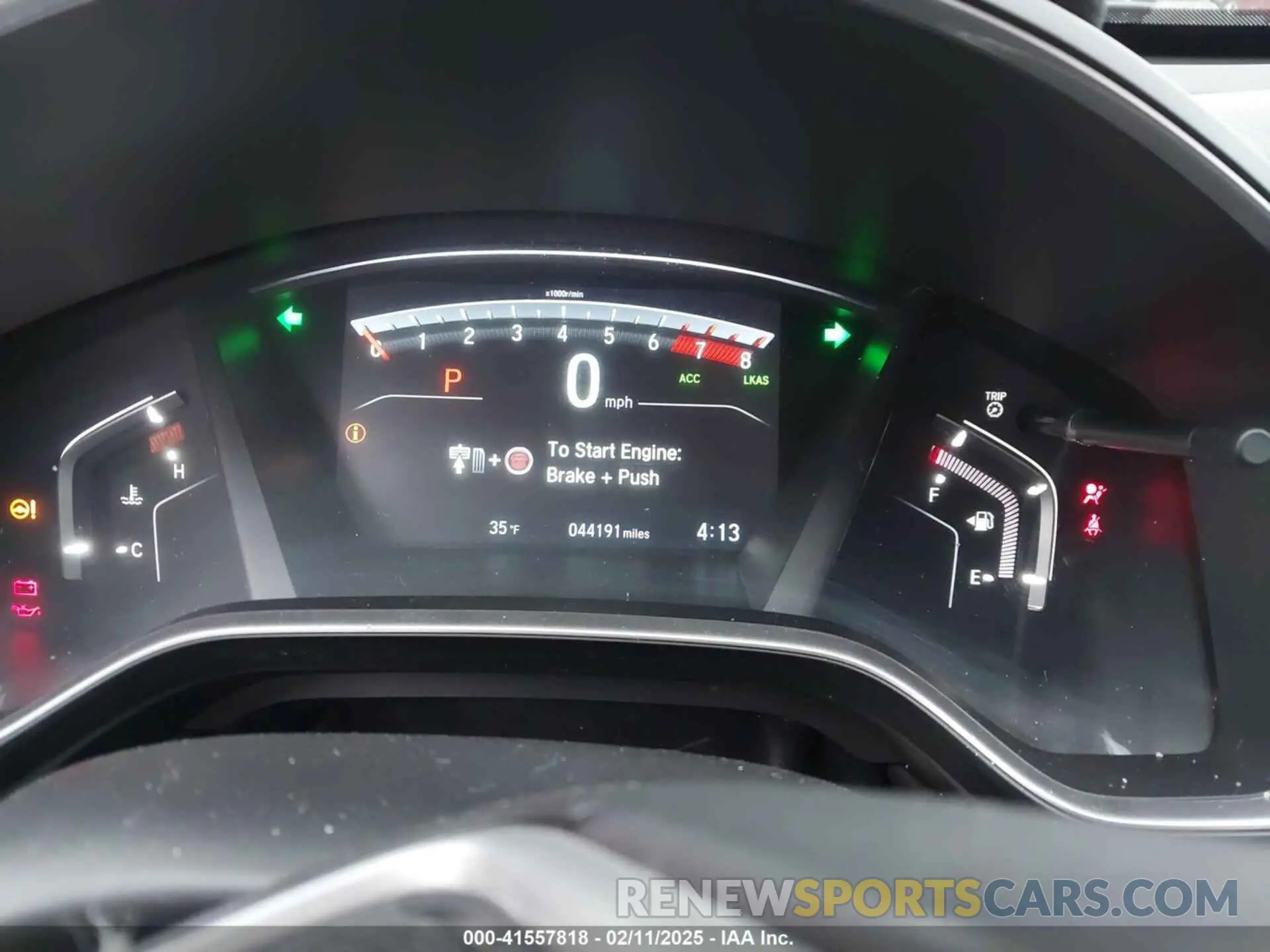 7 fotografías del automóvil dañado 2HKRW2H9XKH621515 HONDA CR-V 2019