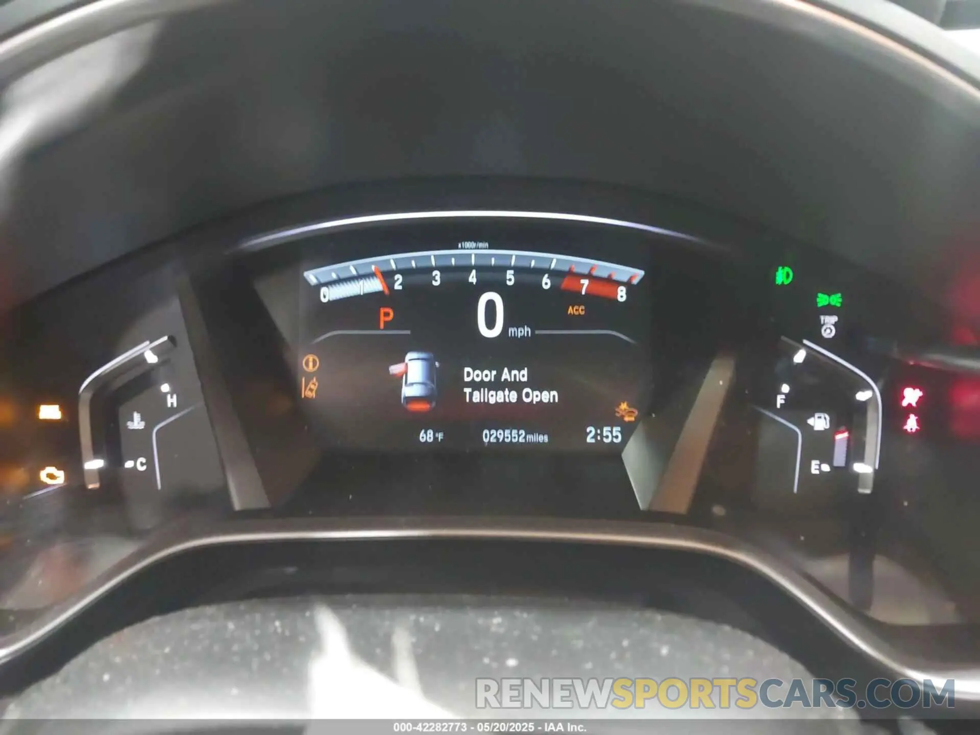 7 fotografías del automóvil dañado 2HKRW2H9XKH630540 HONDA CR-V 2019