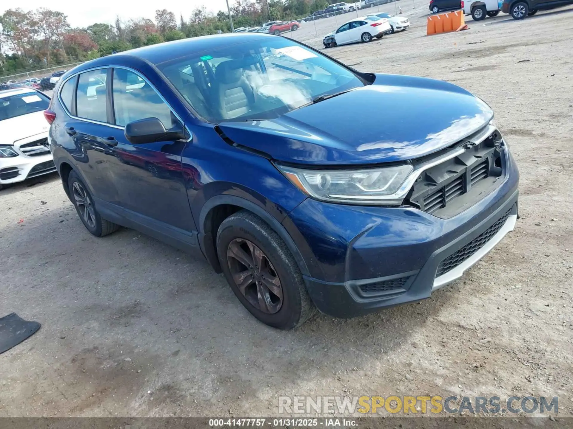 1 fotografías del automóvil dañado 2HKRW5H31KH411432 HONDA CR-V 2019