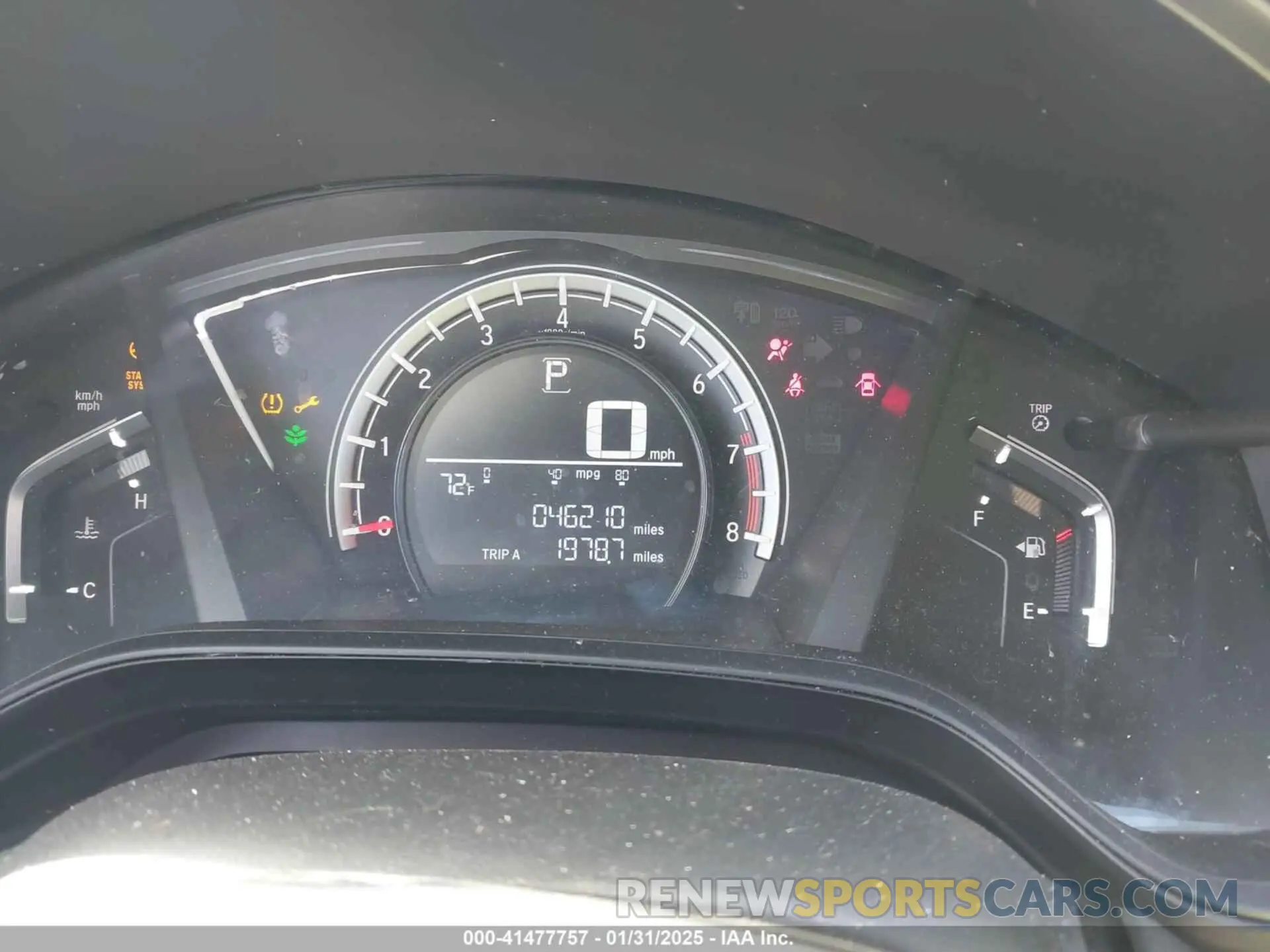 7 fotografías del automóvil dañado 2HKRW5H31KH411432 HONDA CR-V 2019