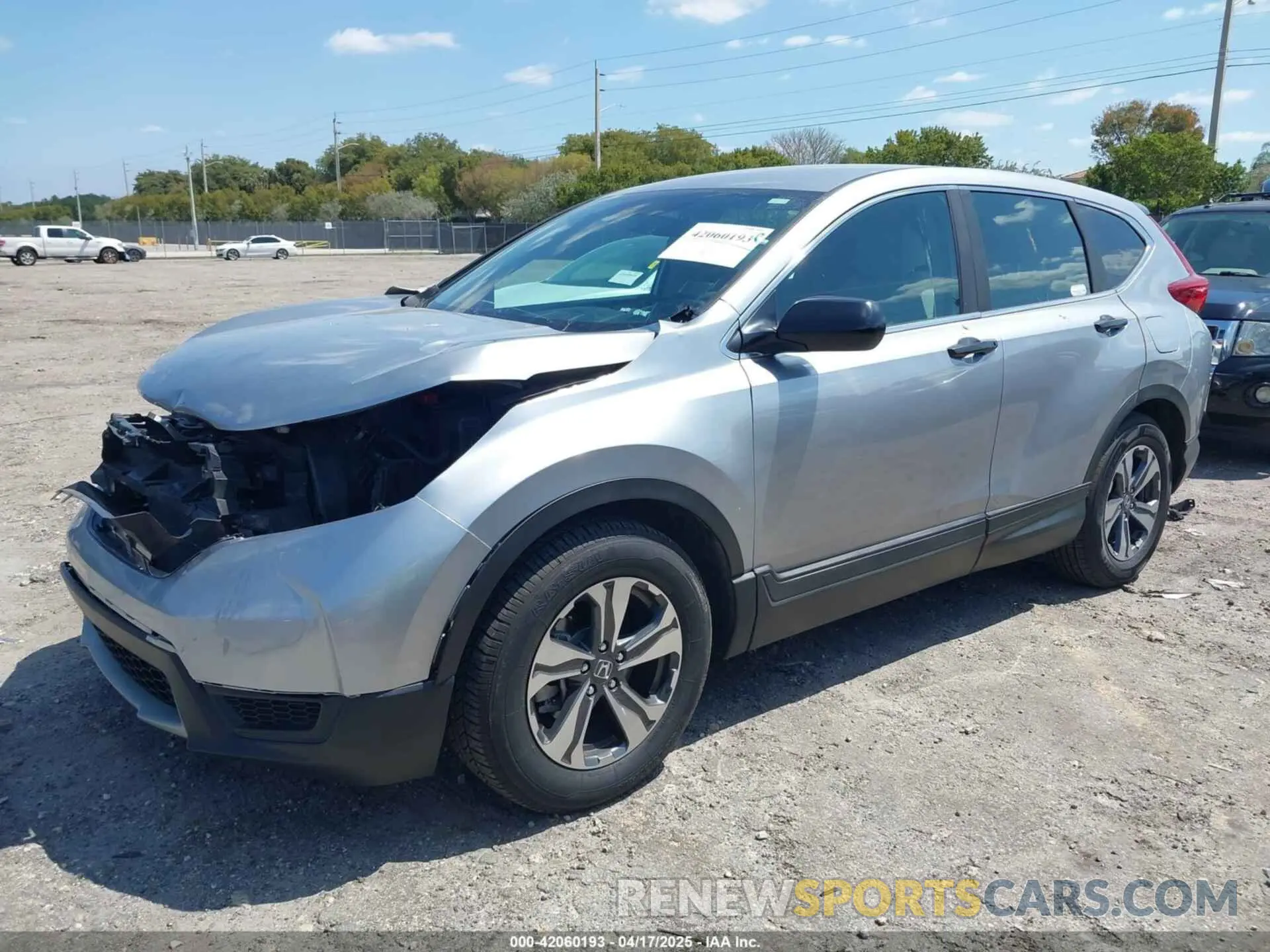 2 fotografías del automóvil dañado 2HKRW5H31KH411771 HONDA CR-V 2019