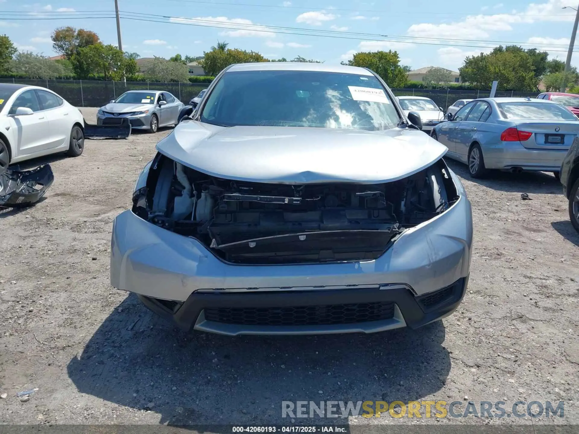 6 fotografías del automóvil dañado 2HKRW5H31KH411771 HONDA CR-V 2019