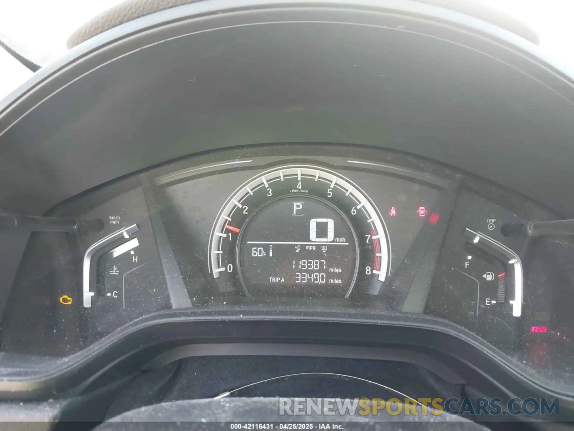 7 fotografías del automóvil dañado 2HKRW5H33KH401422 HONDA CR-V 2019