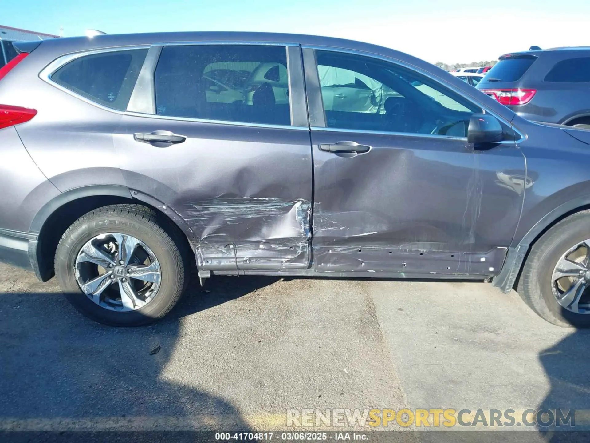 6 fotografías del automóvil dañado 2HKRW5H33KH417619 HONDA CR-V 2019