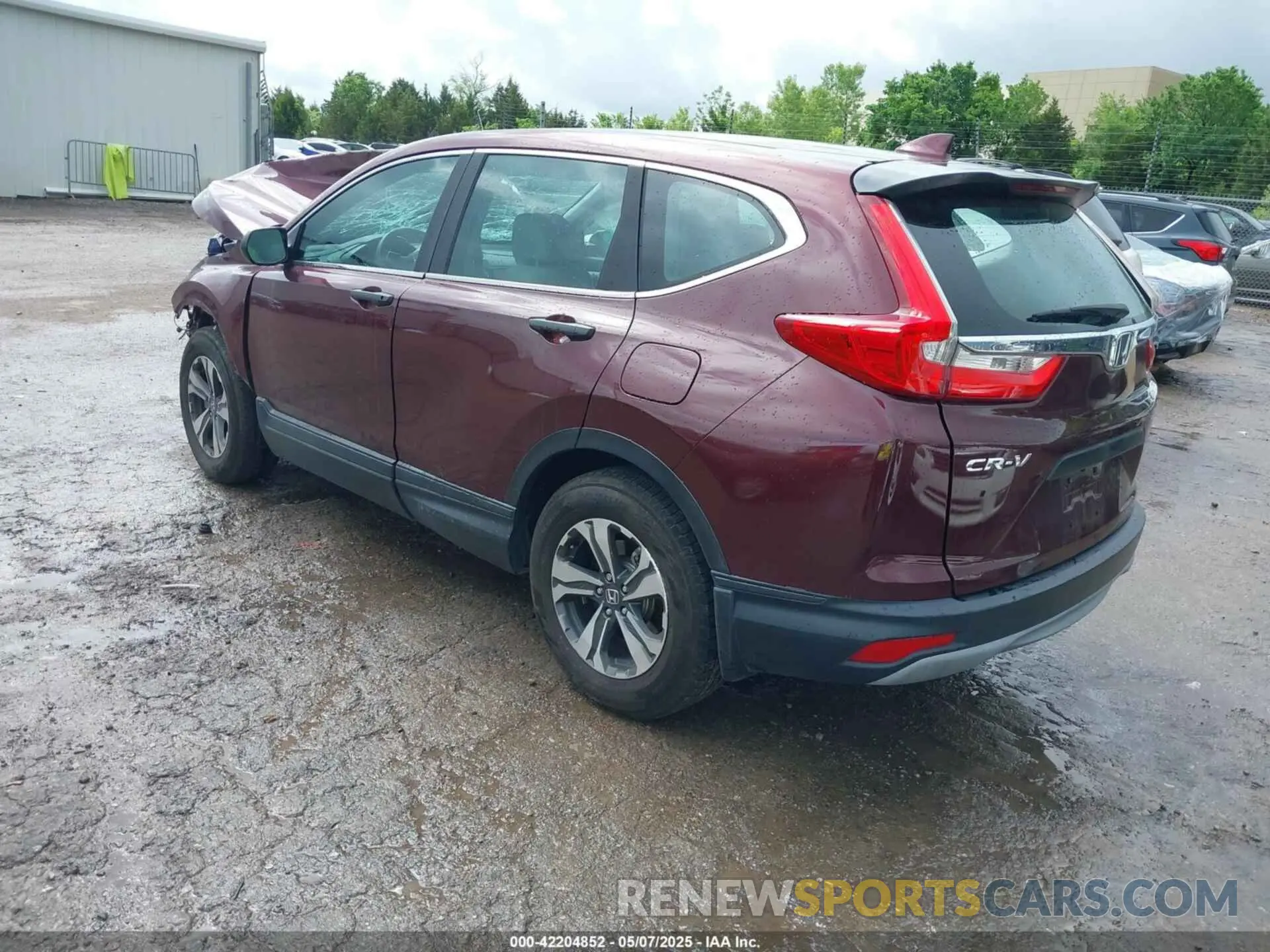 3 fotografías del automóvil dañado 2HKRW5H34KH402224 HONDA CR-V 2019