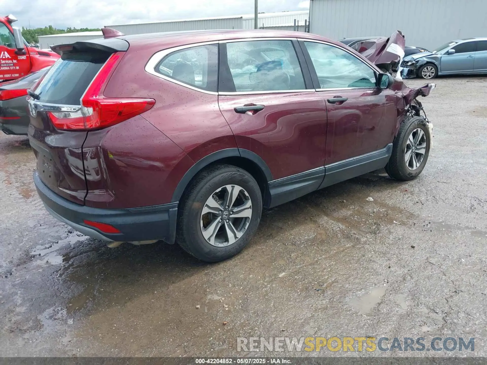 4 fotografías del automóvil dañado 2HKRW5H34KH402224 HONDA CR-V 2019