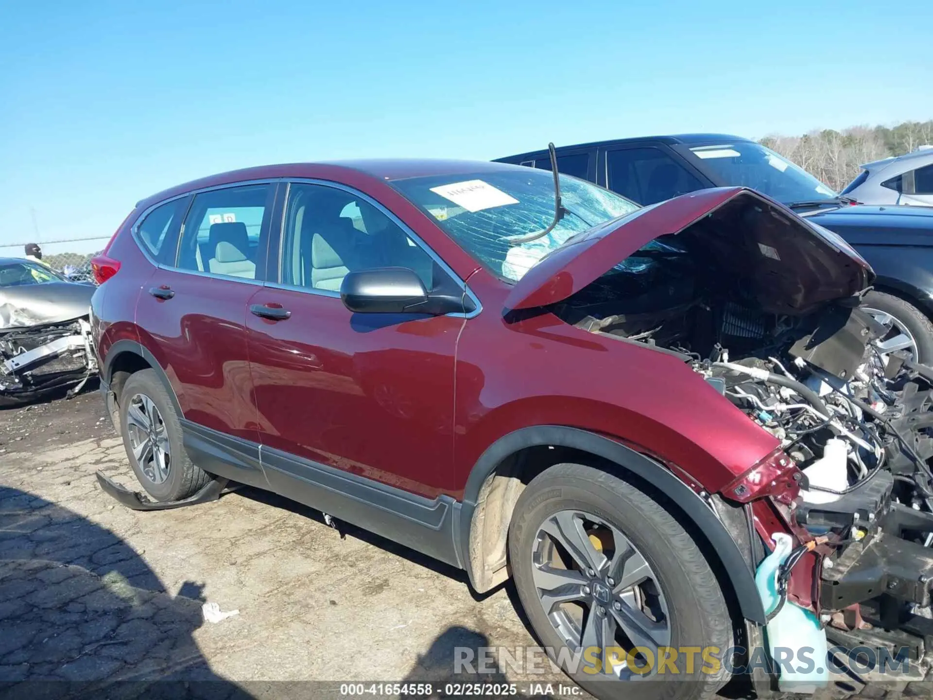 12 fotografías del automóvil dañado 2HKRW5H34KH421338 HONDA CR-V 2019