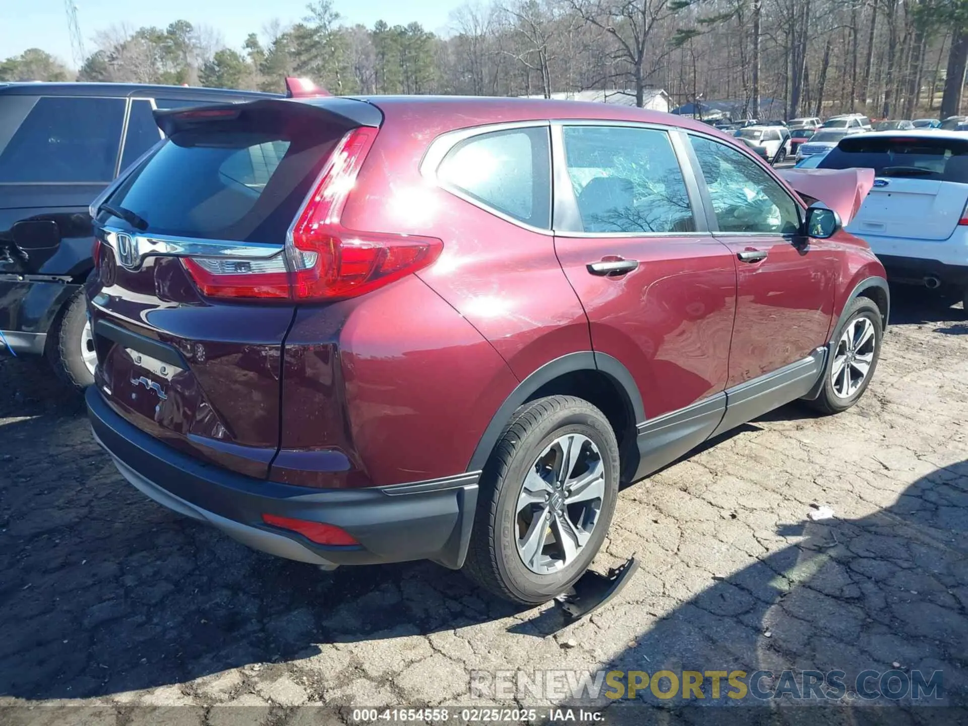 4 fotografías del automóvil dañado 2HKRW5H34KH421338 HONDA CR-V 2019