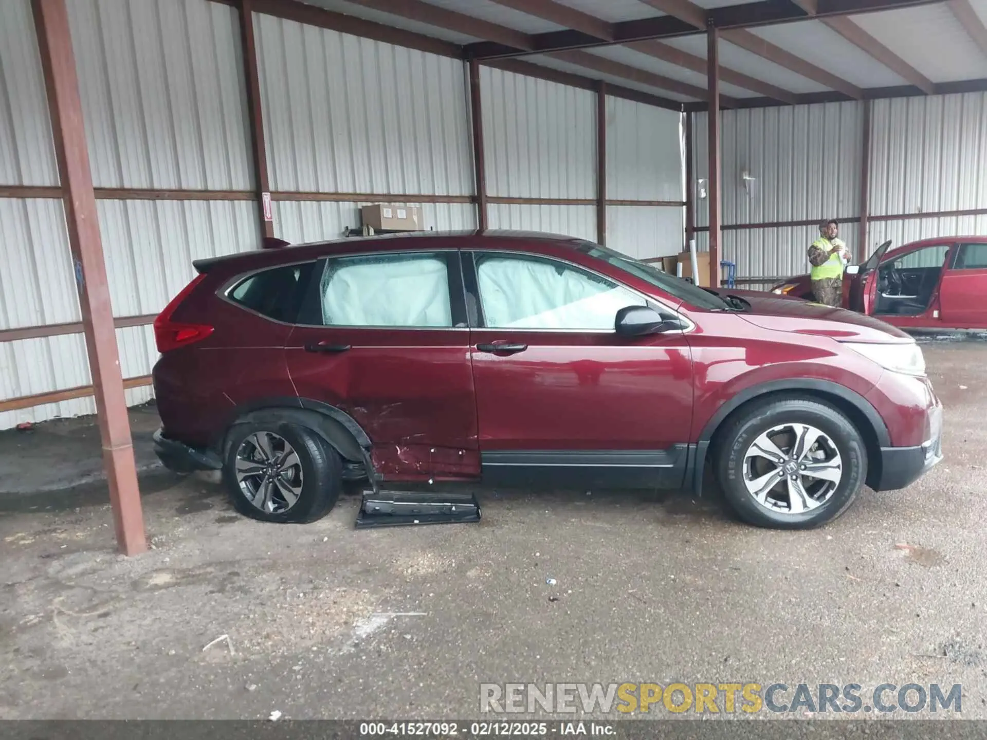 13 fotografías del automóvil dañado 2HKRW5H34KH422294 HONDA CR-V 2019