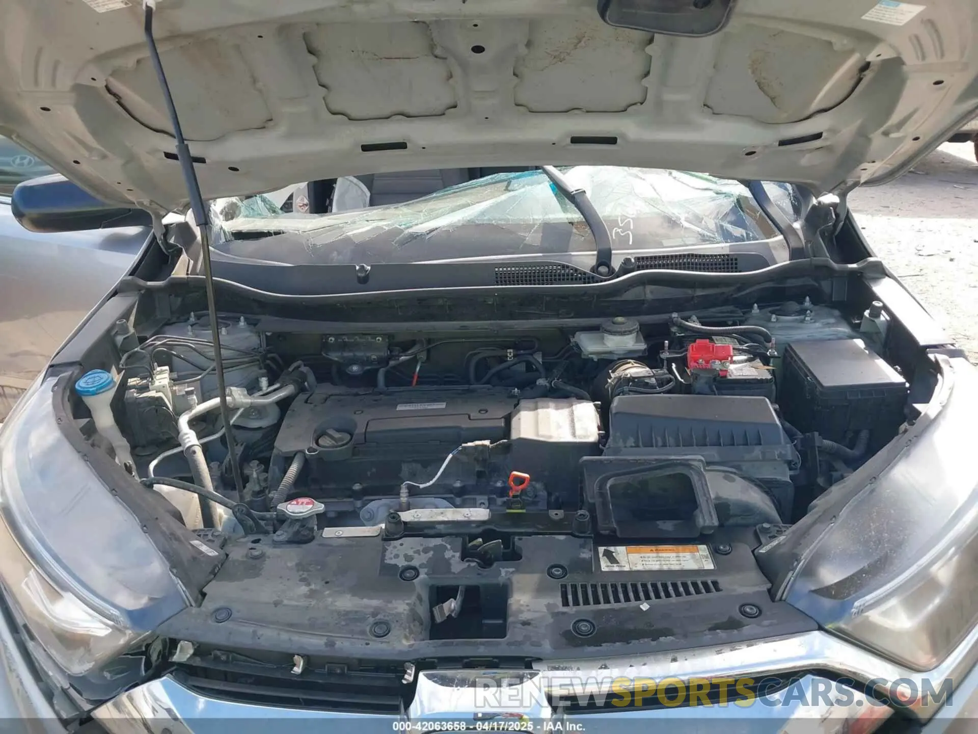 10 fotografías del automóvil dañado 2HKRW5H35KH403561 HONDA CR-V 2019