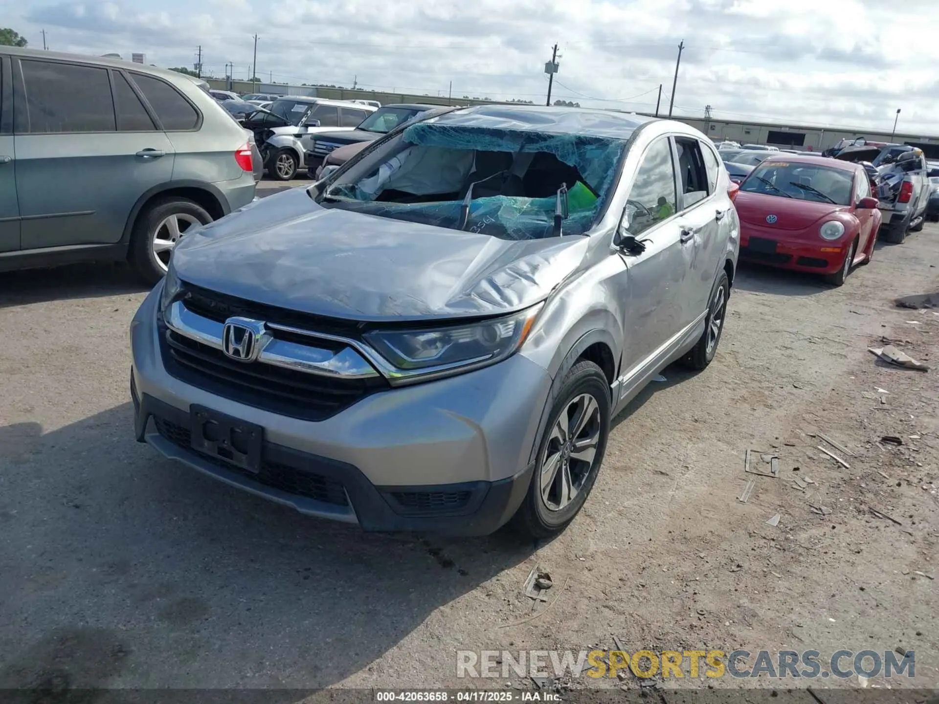 2 fotografías del automóvil dañado 2HKRW5H35KH403561 HONDA CR-V 2019