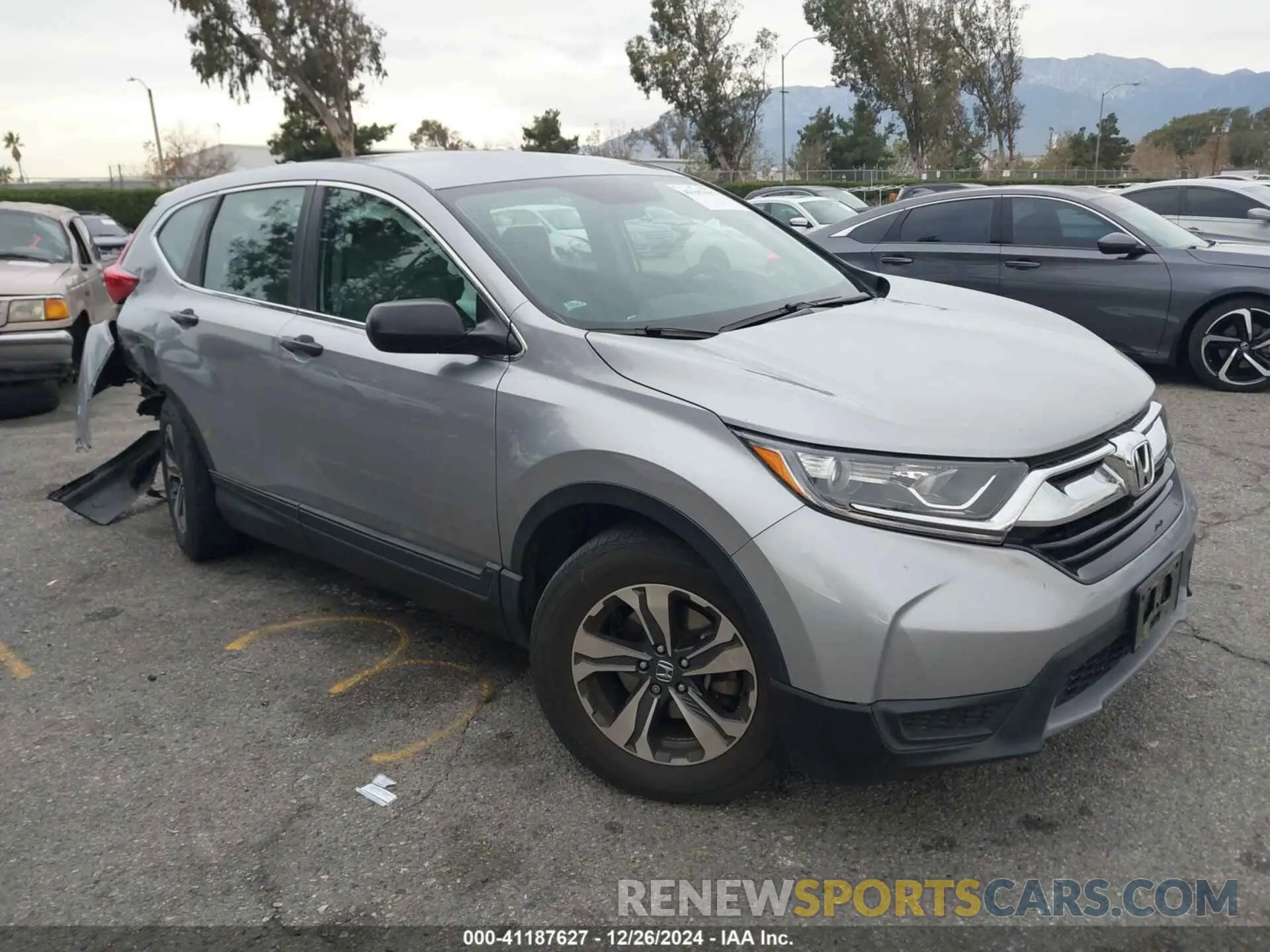 1 fotografías del automóvil dañado 2HKRW5H37KH412570 HONDA CR-V 2019