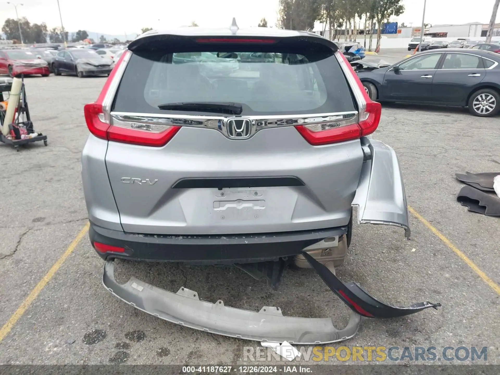 16 fotografías del automóvil dañado 2HKRW5H37KH412570 HONDA CR-V 2019