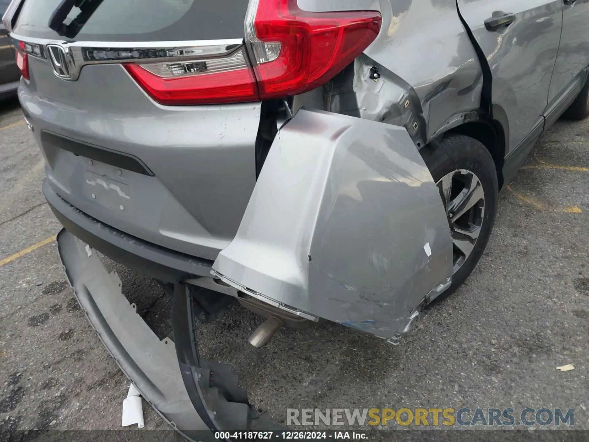 17 fotografías del automóvil dañado 2HKRW5H37KH412570 HONDA CR-V 2019