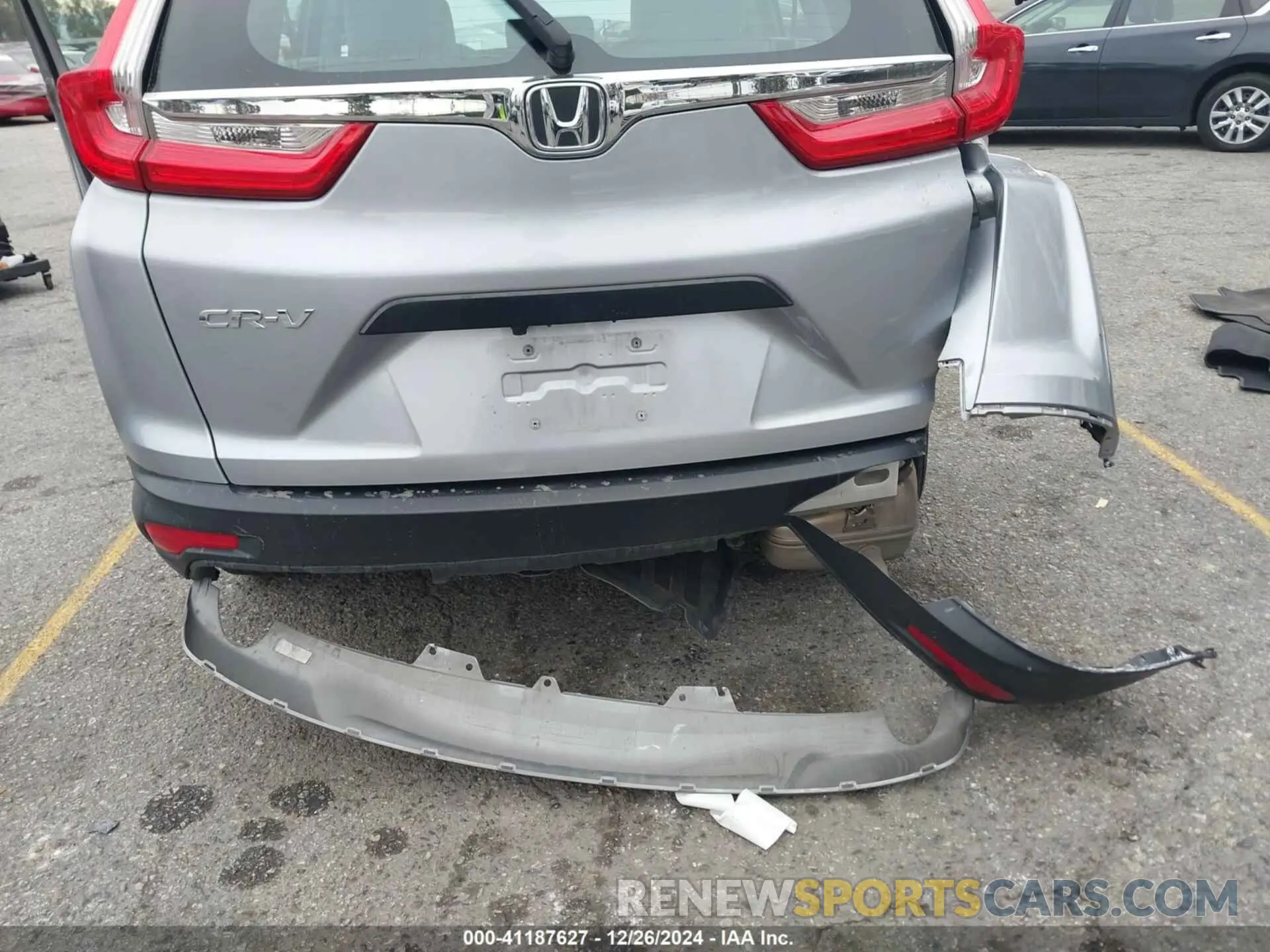 6 fotografías del automóvil dañado 2HKRW5H37KH412570 HONDA CR-V 2019