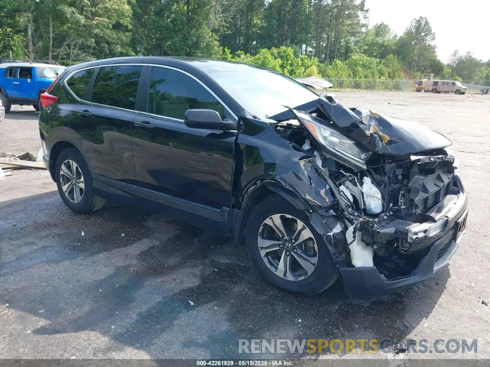 1 fotografías del automóvil dañado 2HKRW5H37KH420569 HONDA CR-V 2019