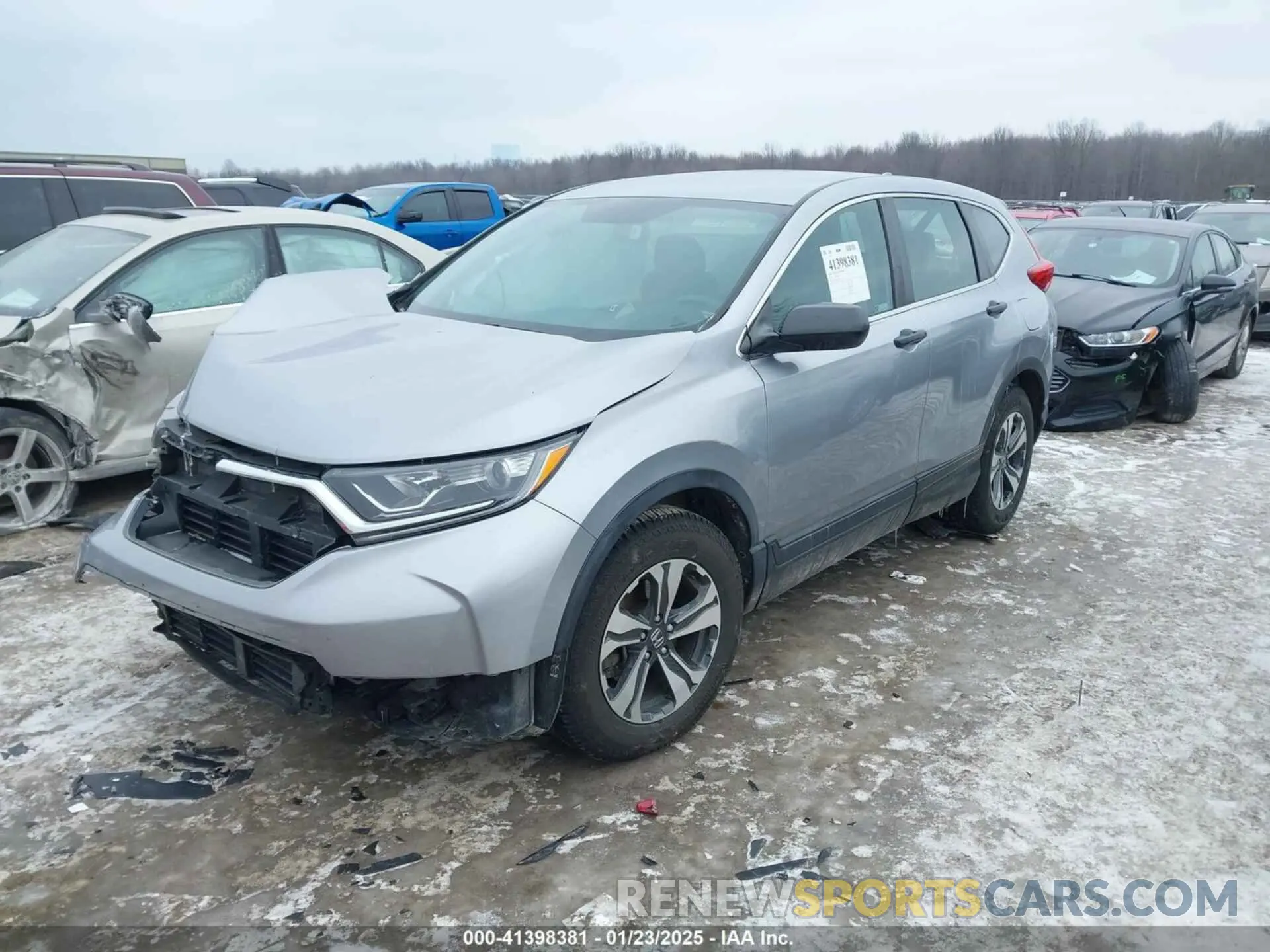 2 fotografías del automóvil dañado 2HKRW5H39KH414515 HONDA CR-V 2019
